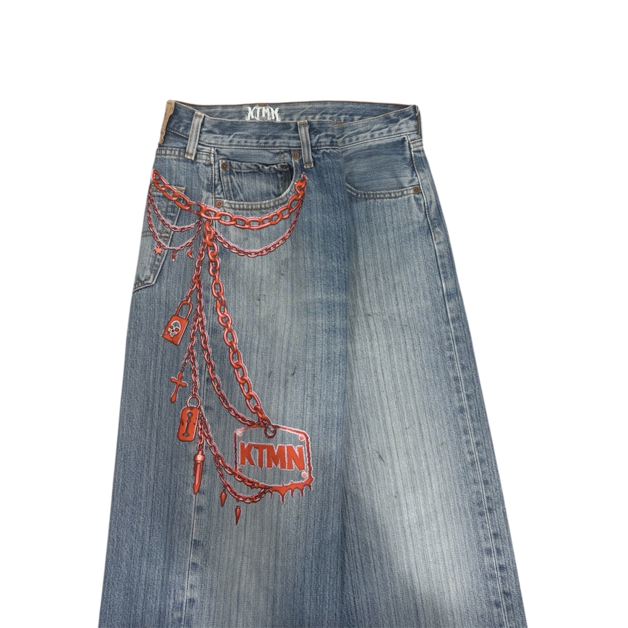 KEYCHAIN DENIM RED (46IT)