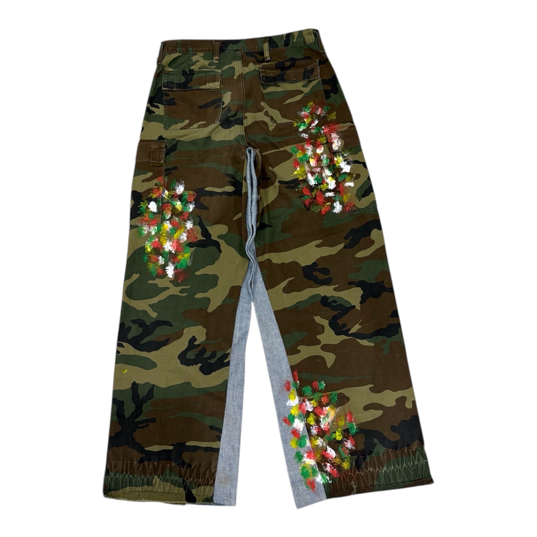 PAINT CAMO PANTS