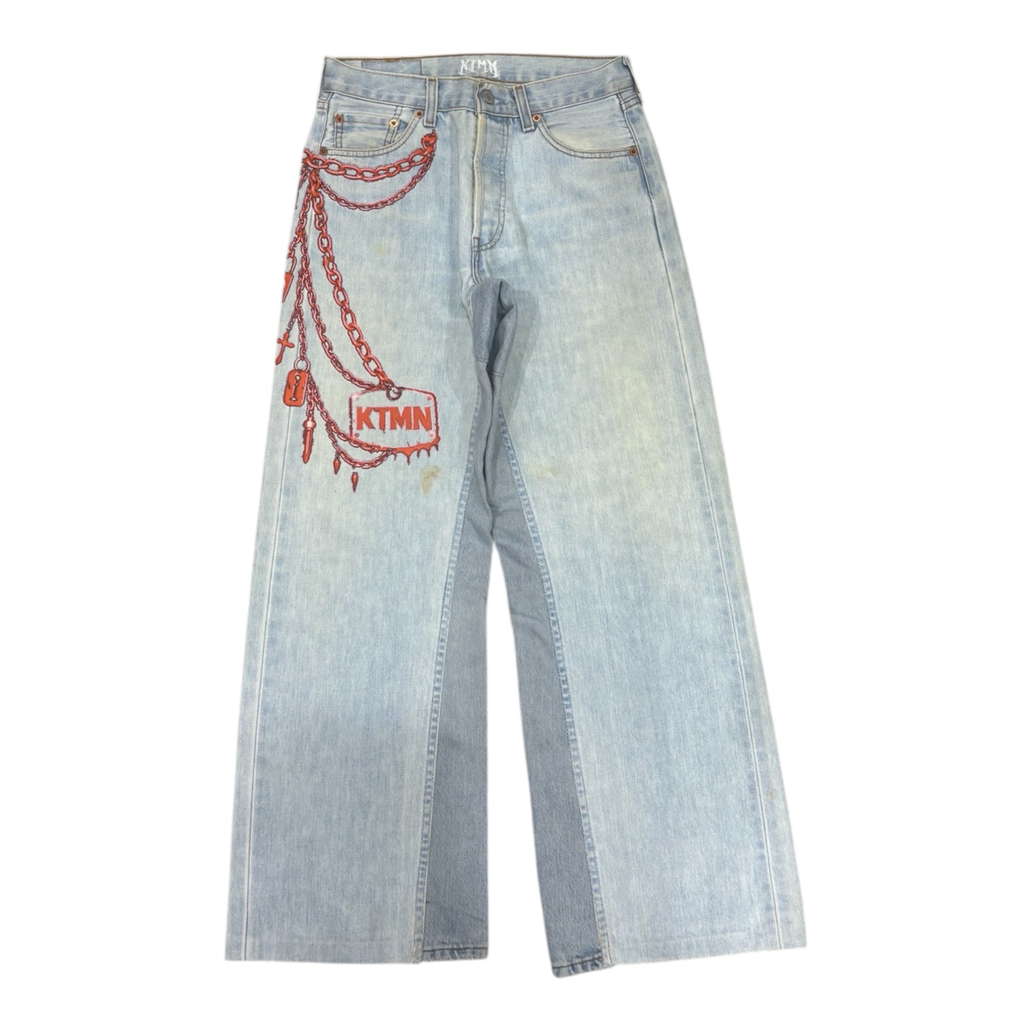 KEYCHAIN DENIM RED (44IT)