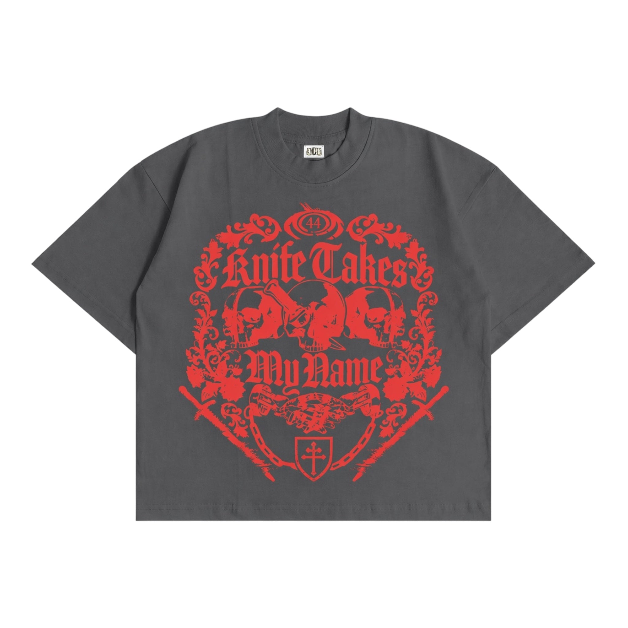 KNIFE TEE GREY