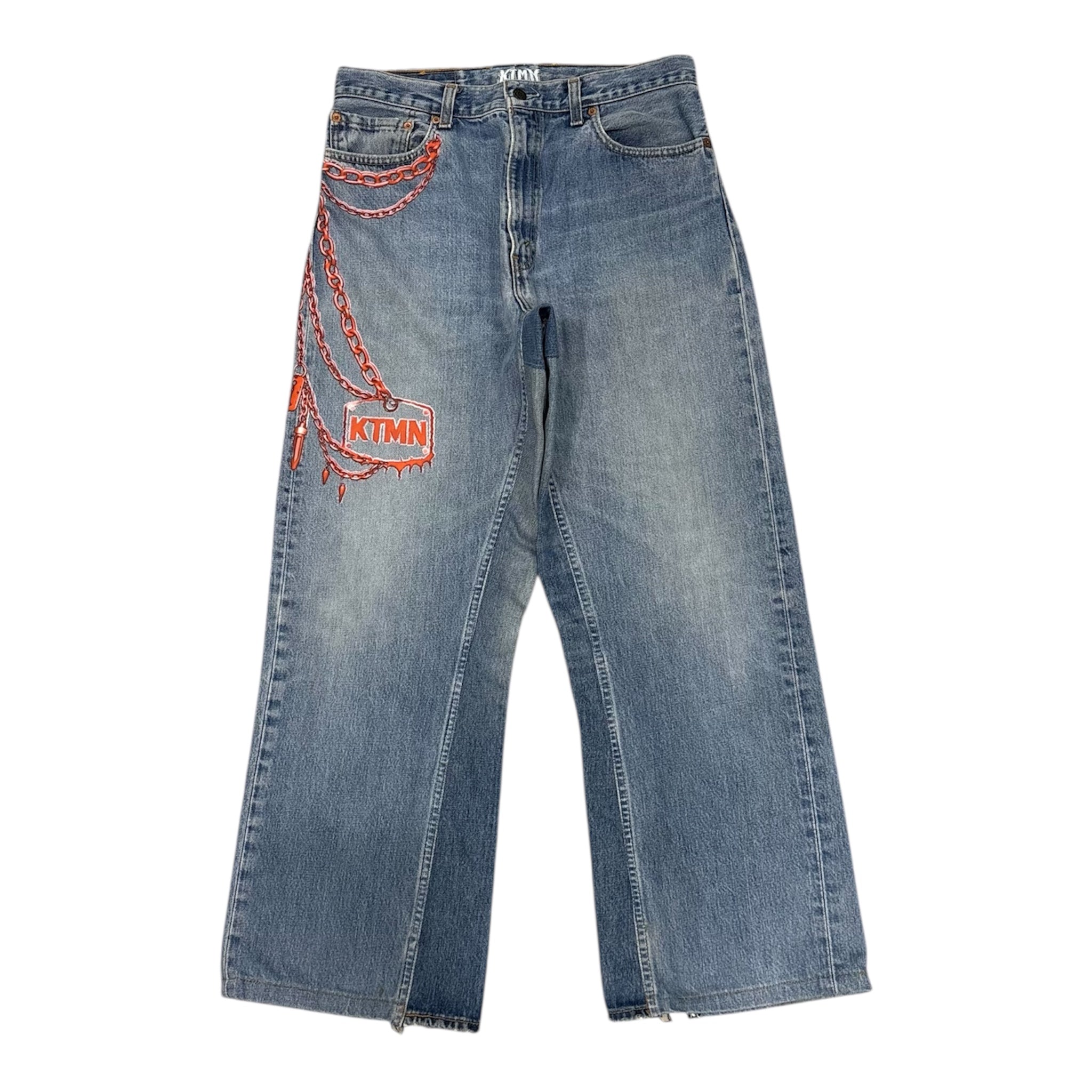 KEYCHAIN DENIM RED (48IT)