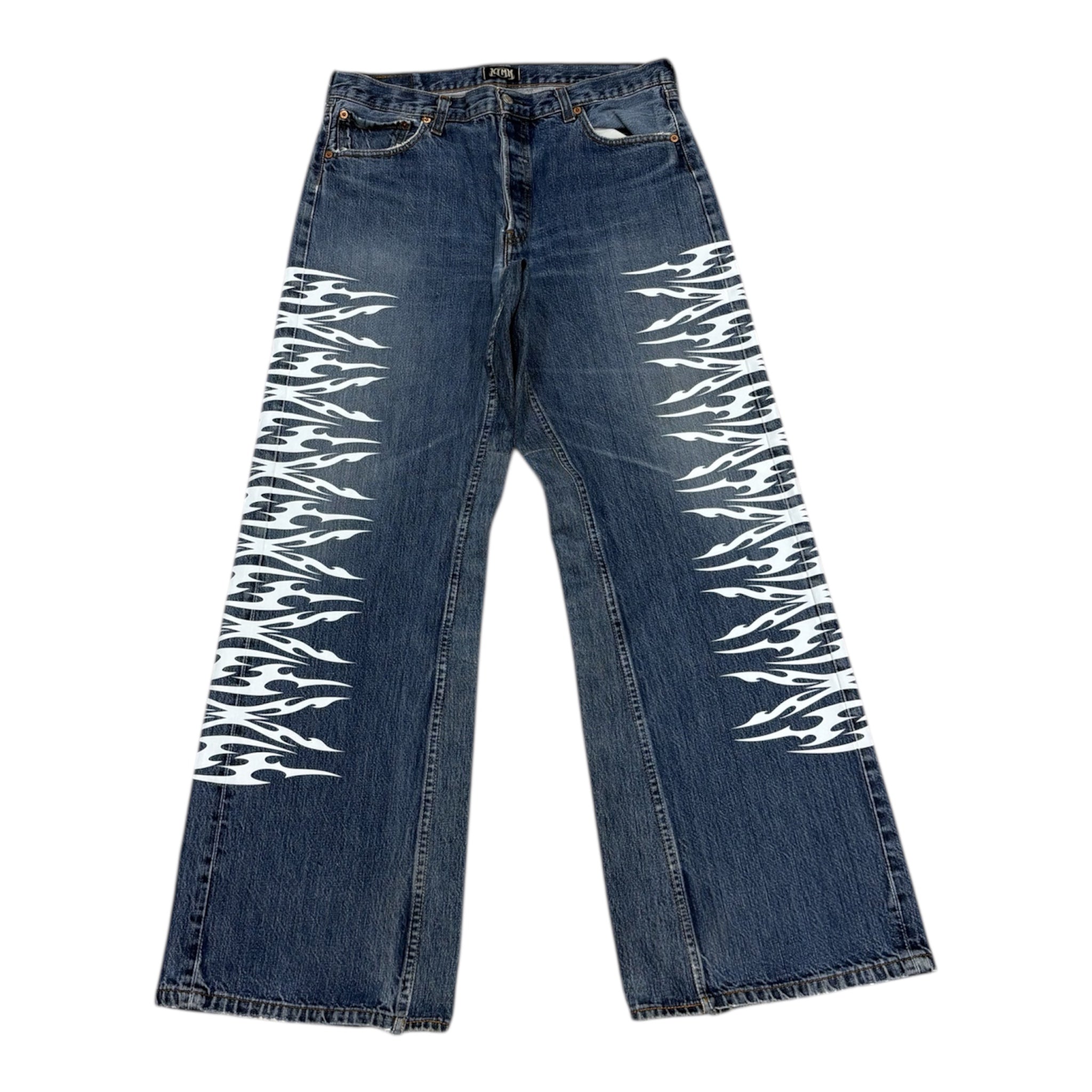 TRIBAL DENIM WHITE 50IT