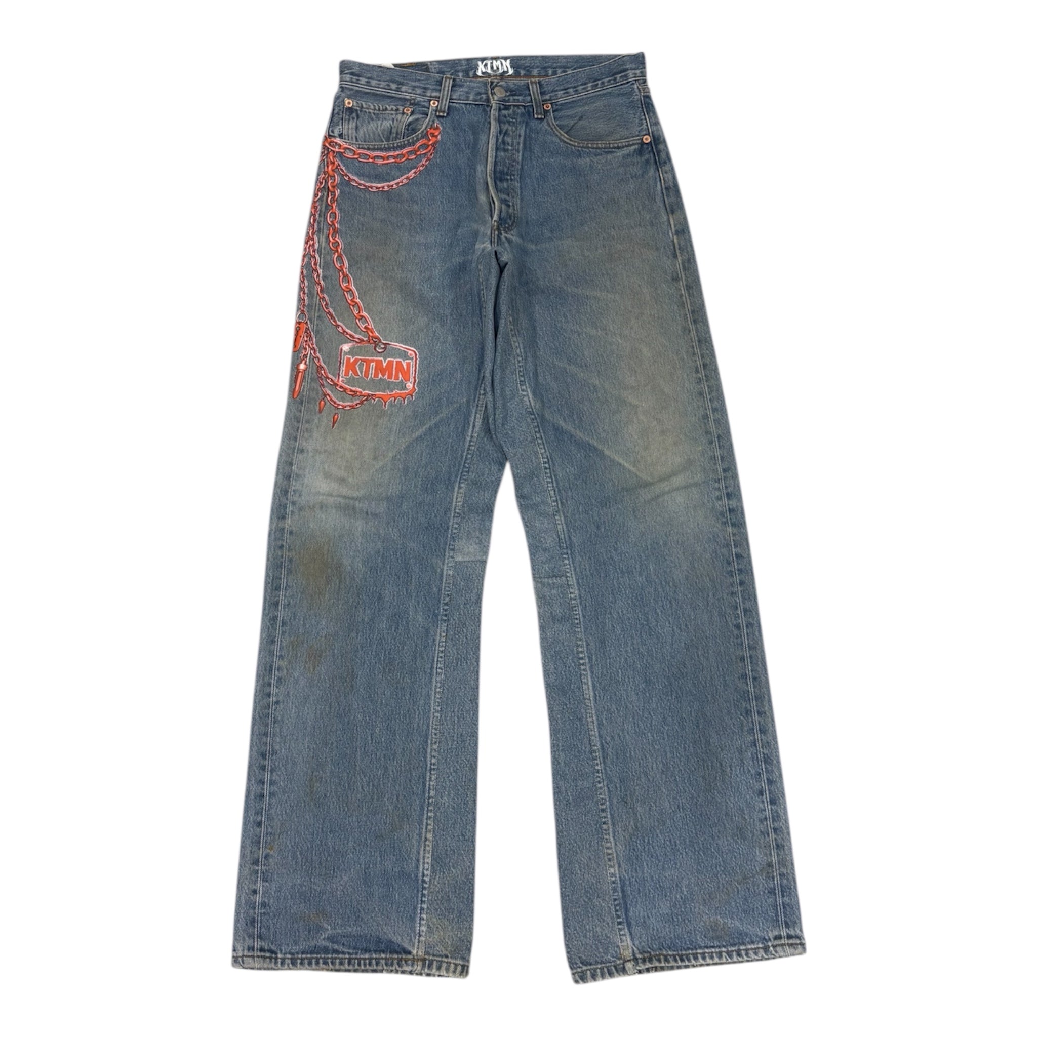 KEYCHAIN DENIM RED (46IT)