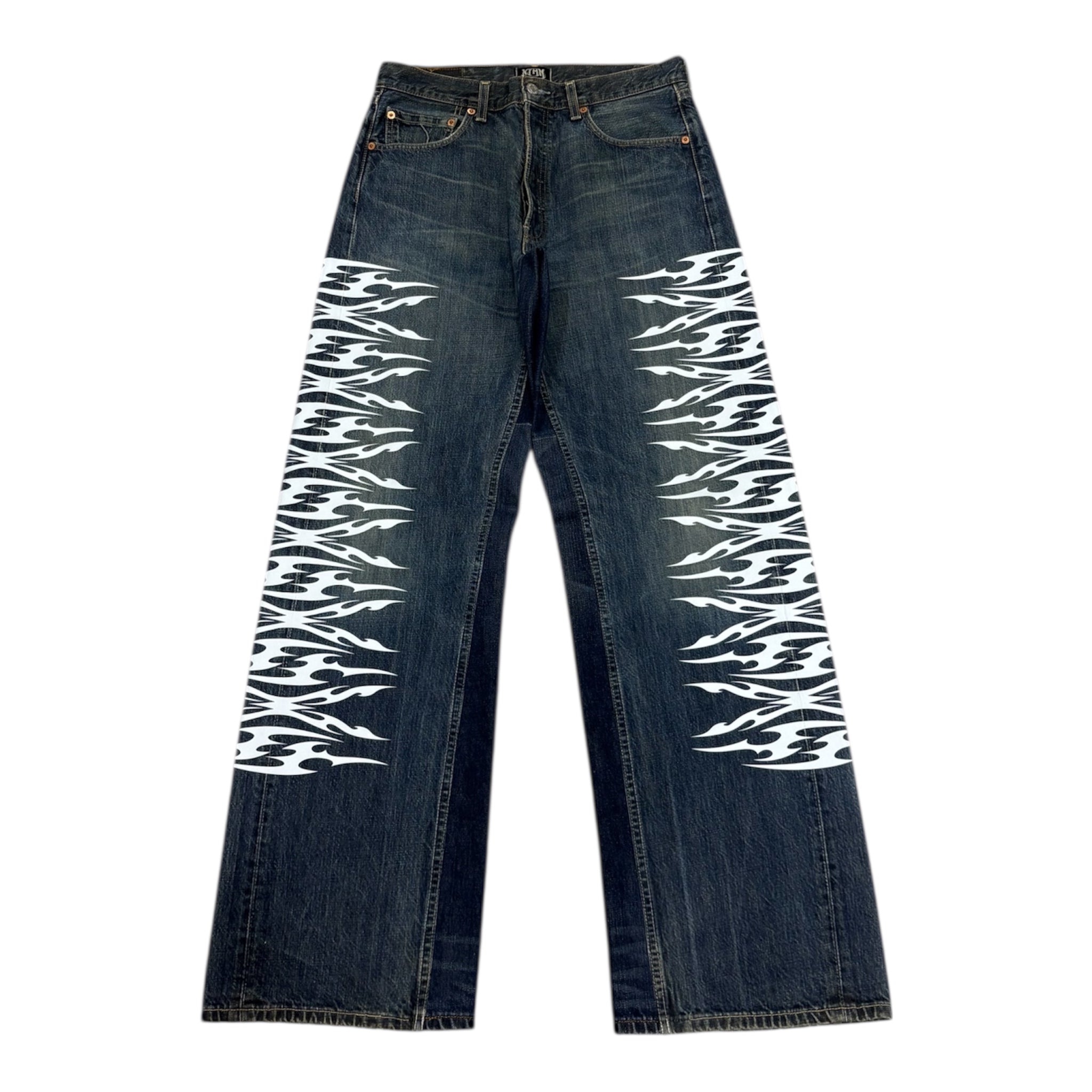 TRIBAL DENIM WHITE 46IT