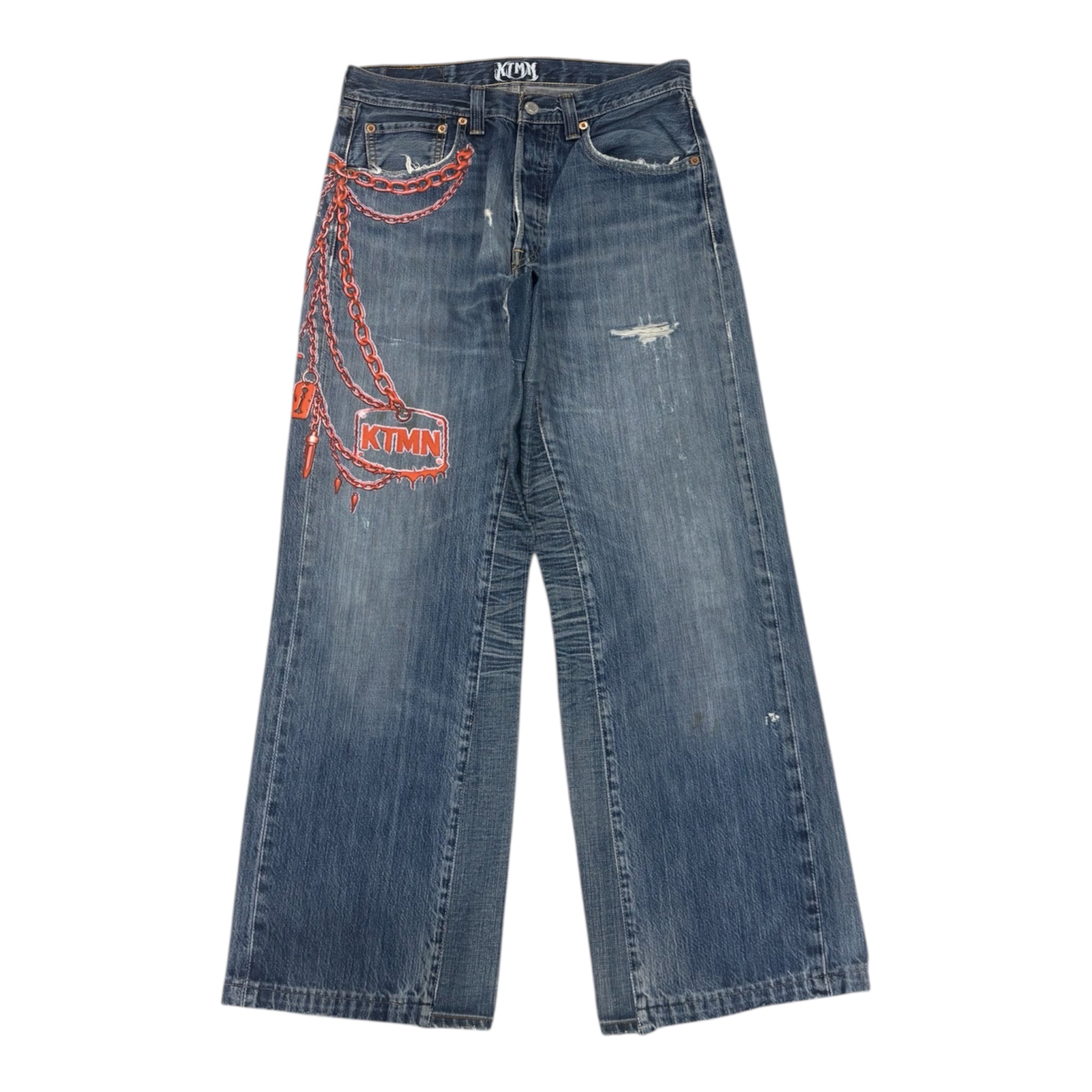 KEYCHAIN DENIM RED (44IT)