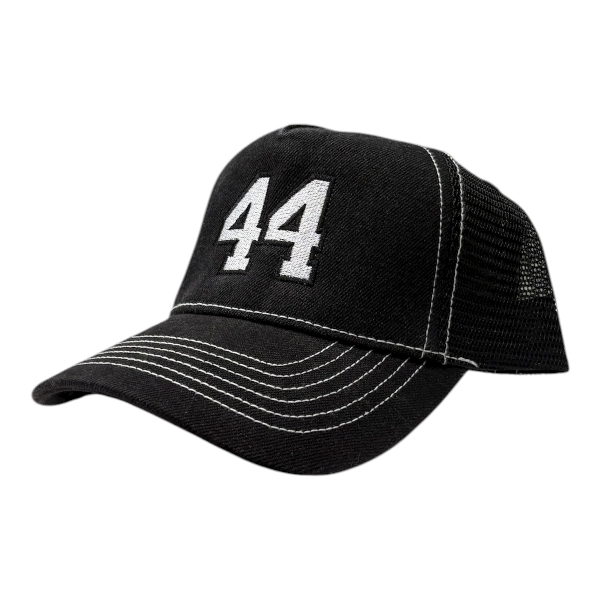 44 DENIM TRUCKER HAT