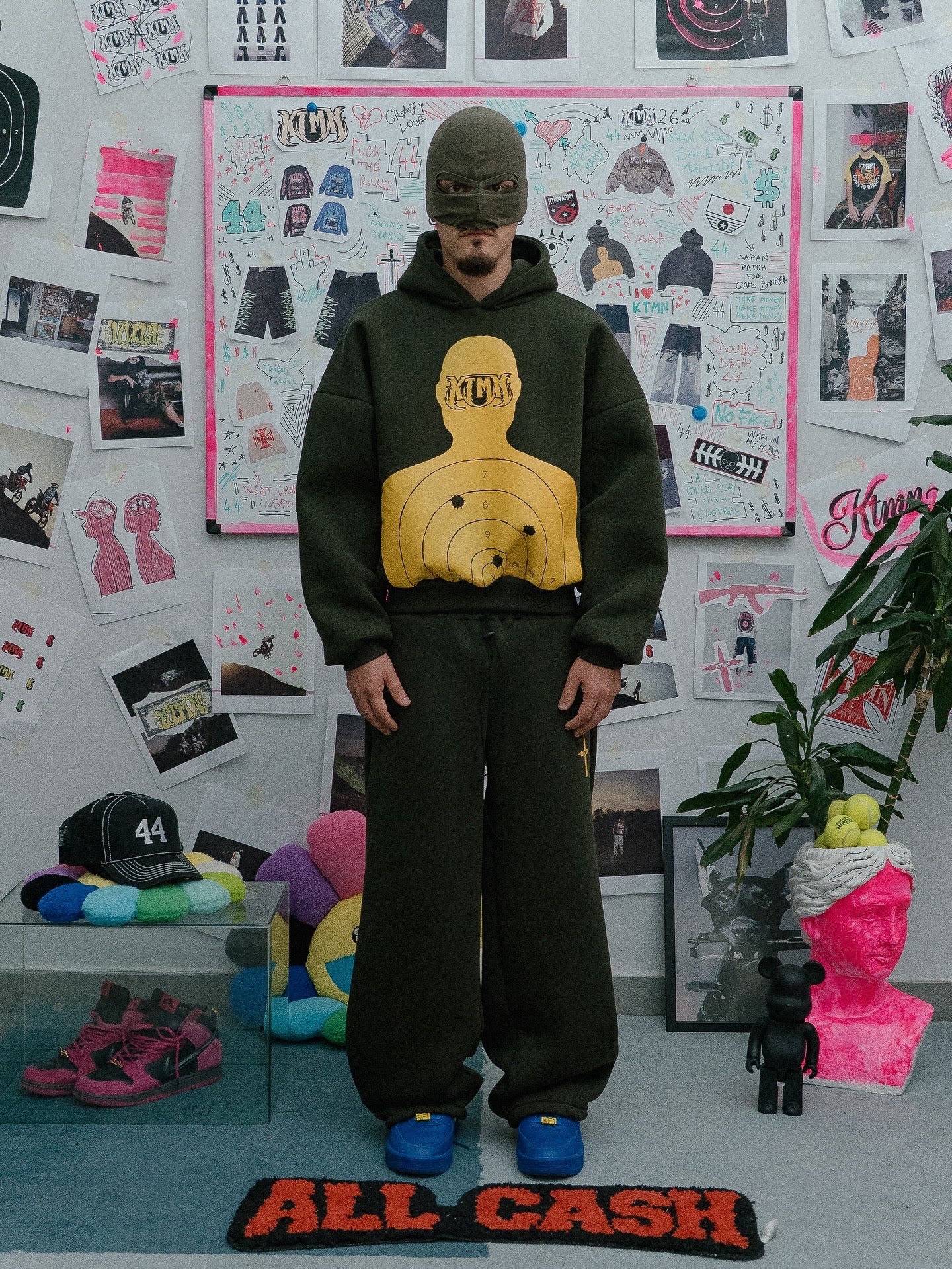 SHOOT IF YOU DARE TRACKSUIT GREEN