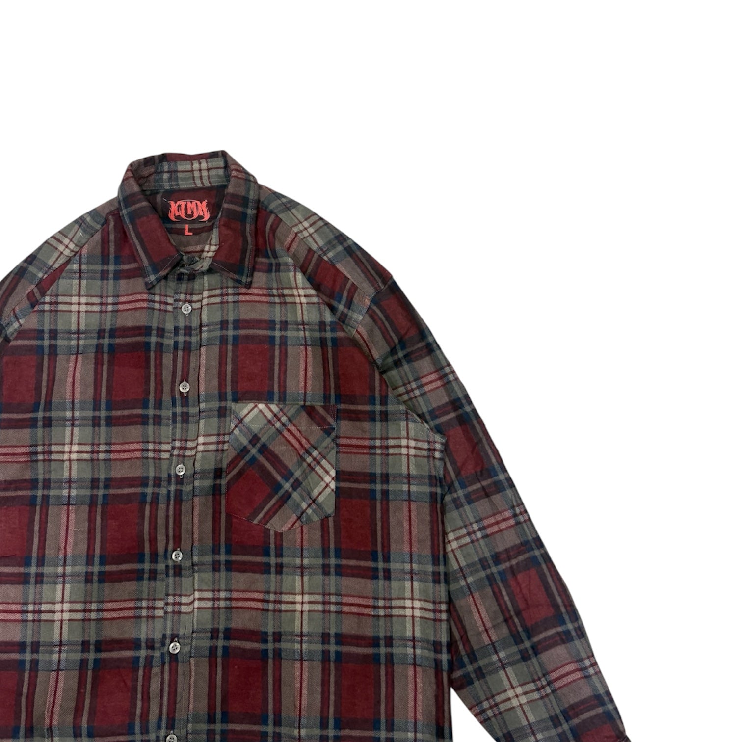 EYEZ FLANNEL RED (SIZE L)