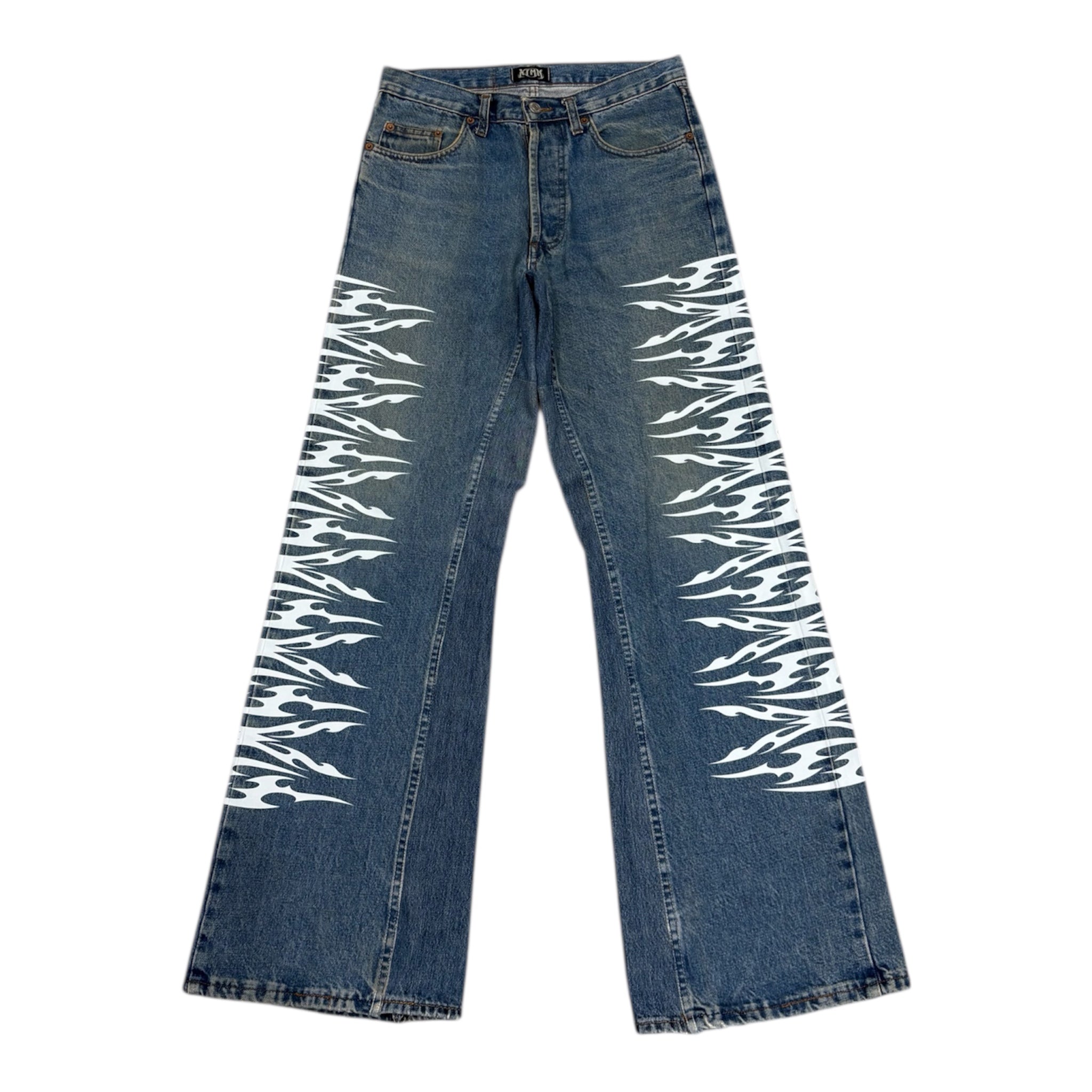 TRIBAL DENIM WHITE 44IT