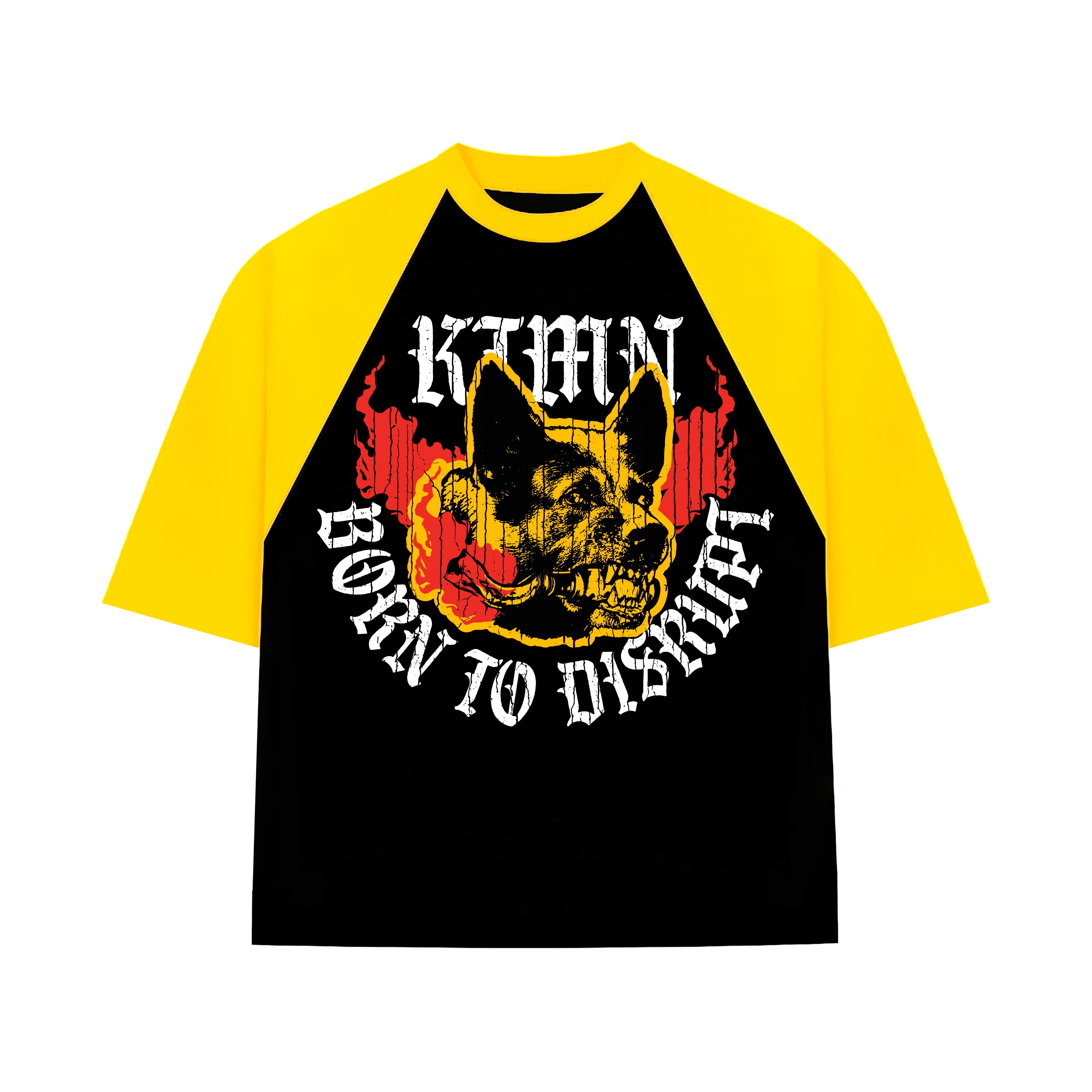 BORN TO DISTRUPT TEE BLACK