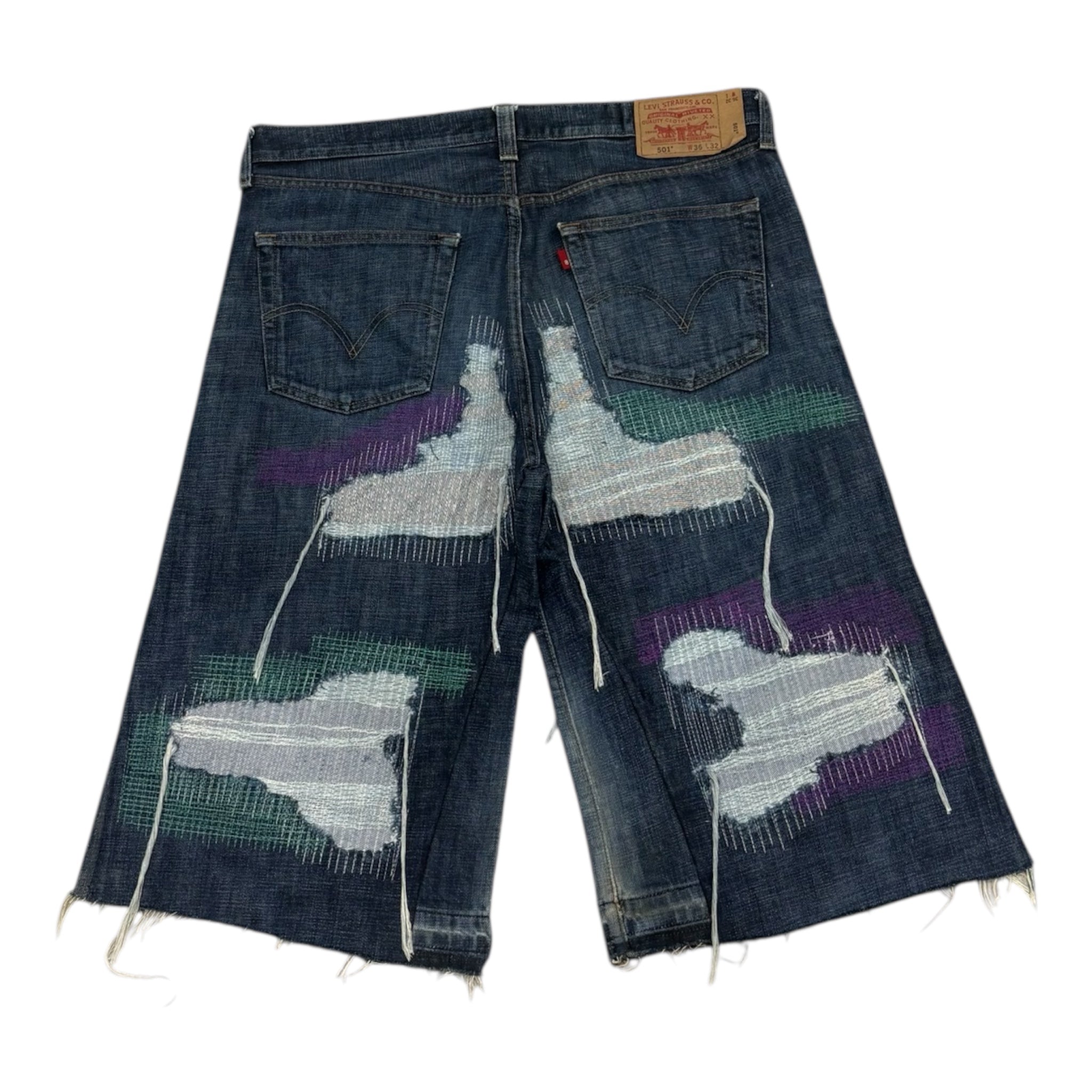 DISTRESSED JORTS 52IT