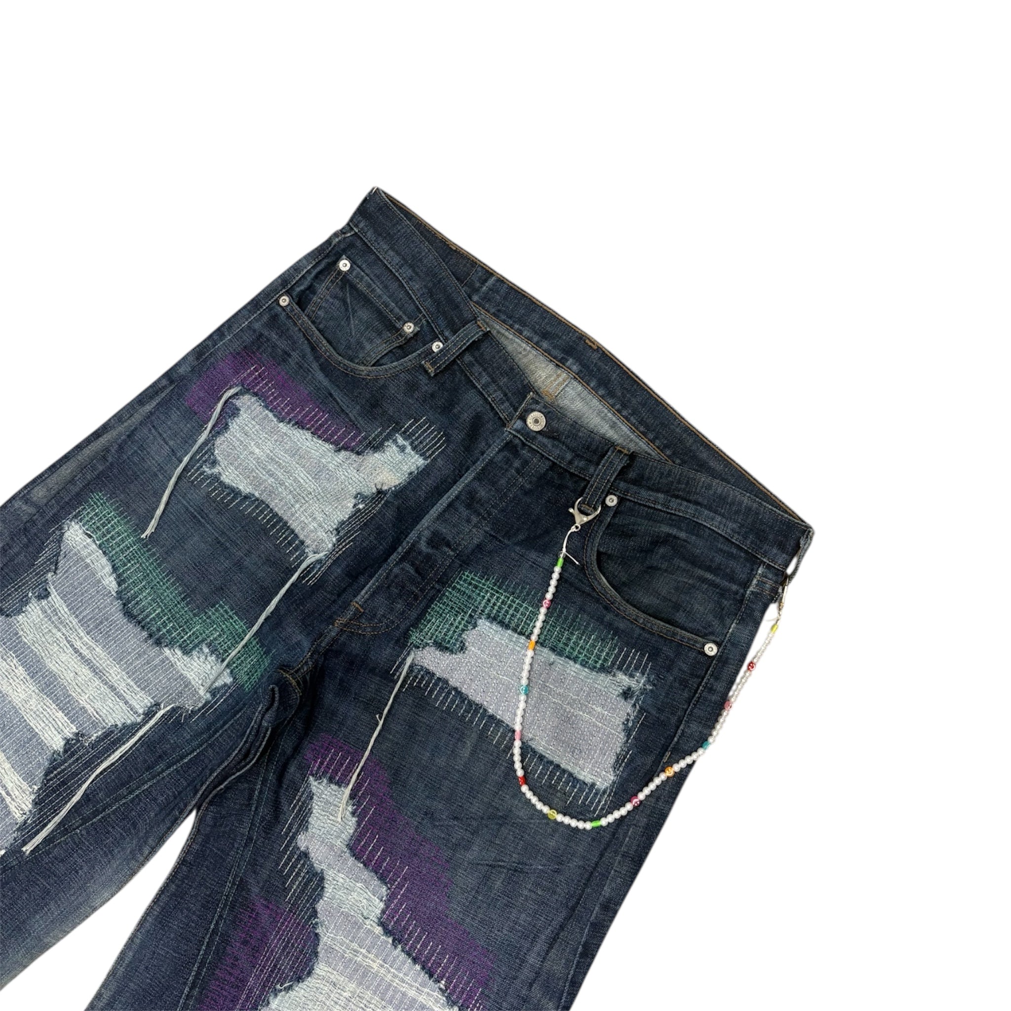 DISTRESSED JORTS 52IT