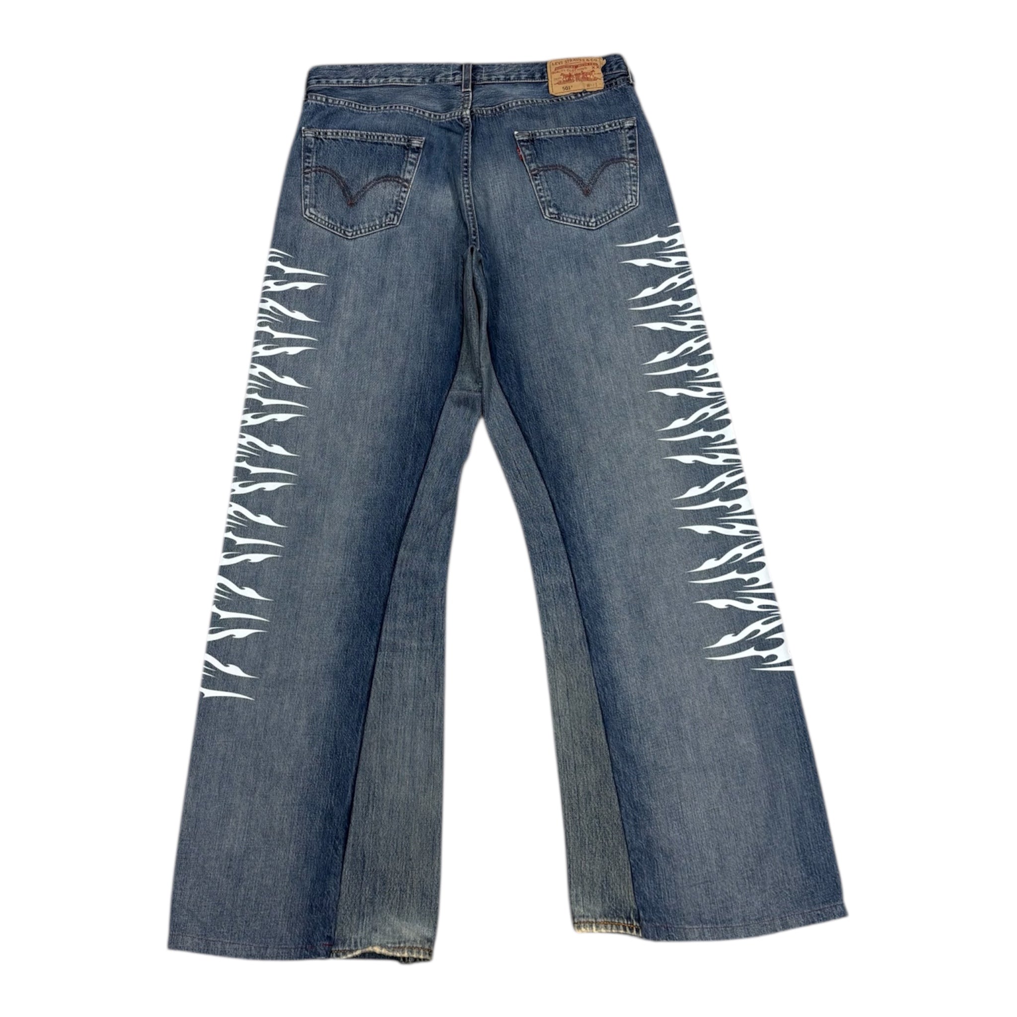 TRIBAL DENIM WHITE 50IT