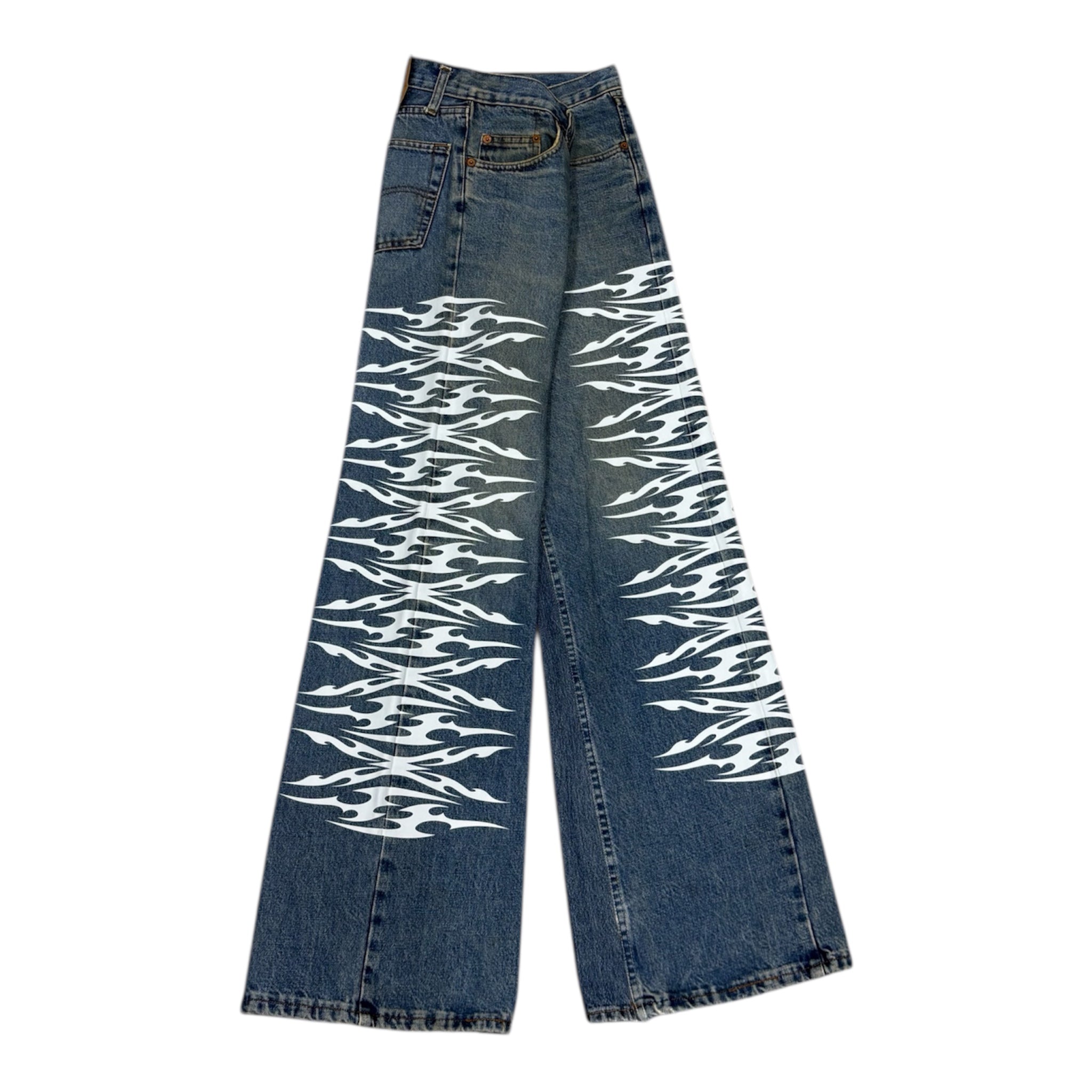 TRIBAL DENIM WHITE 44IT