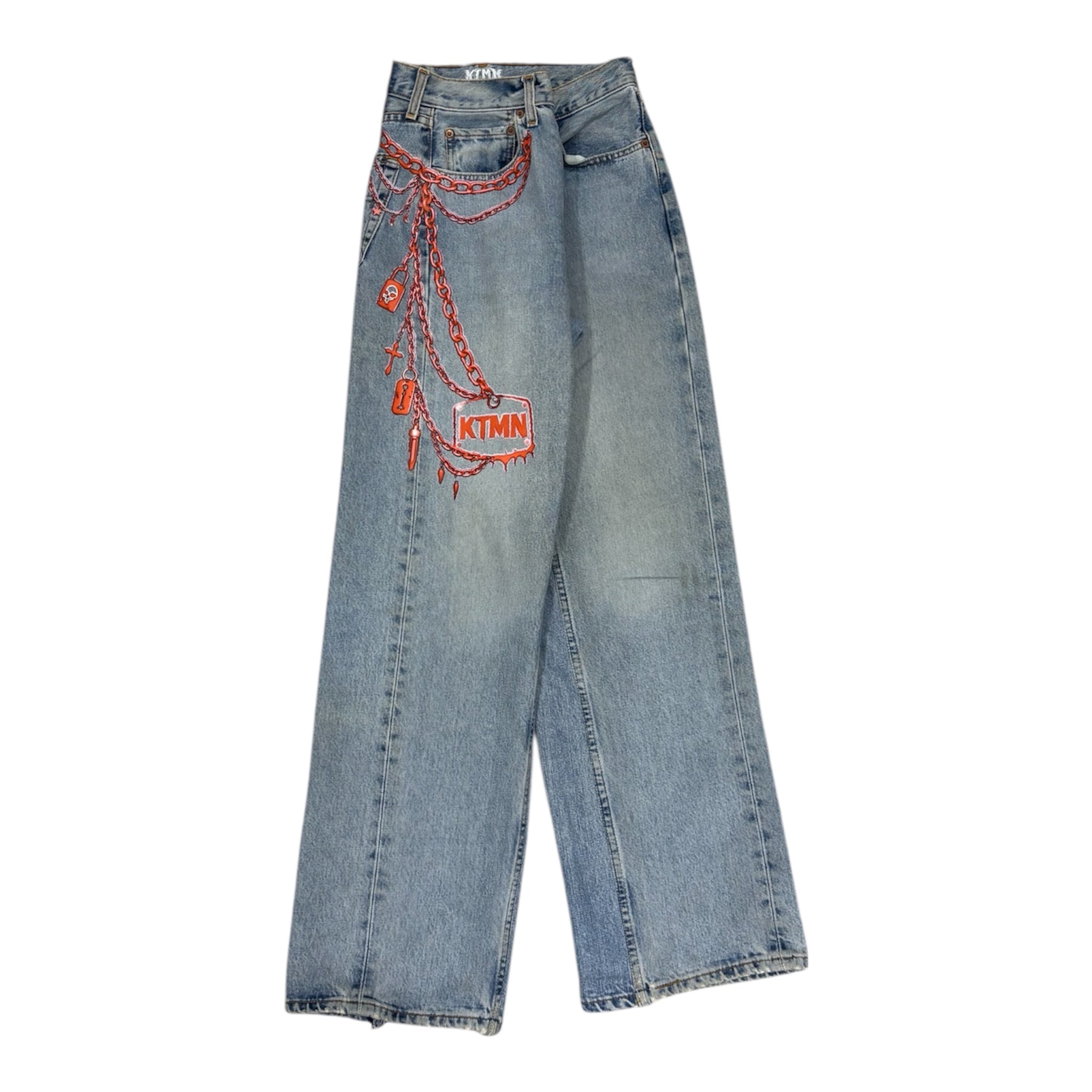 KEYCHAIN DENIM RED (44IT)