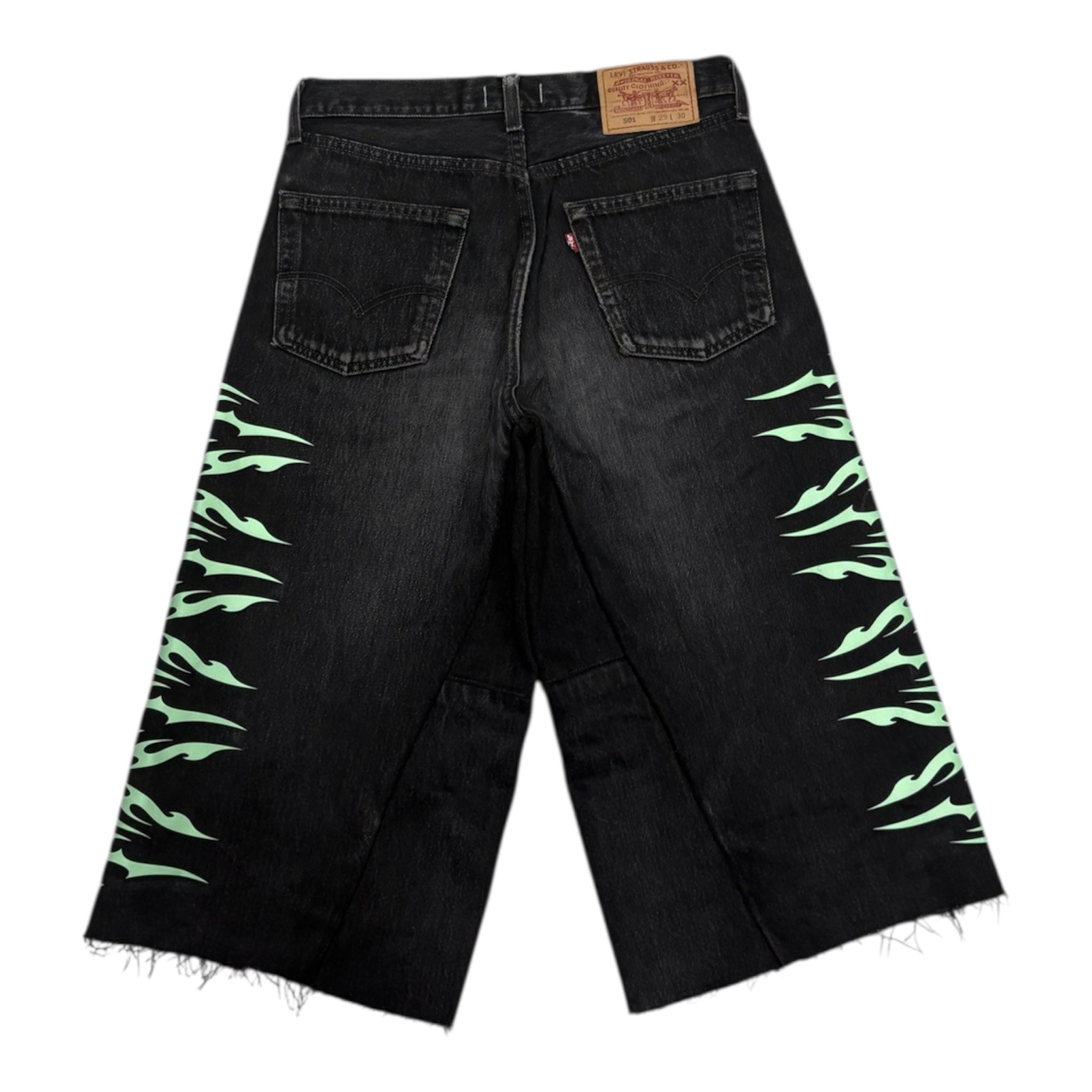 TRIBAL JORTS GREEN 44IT