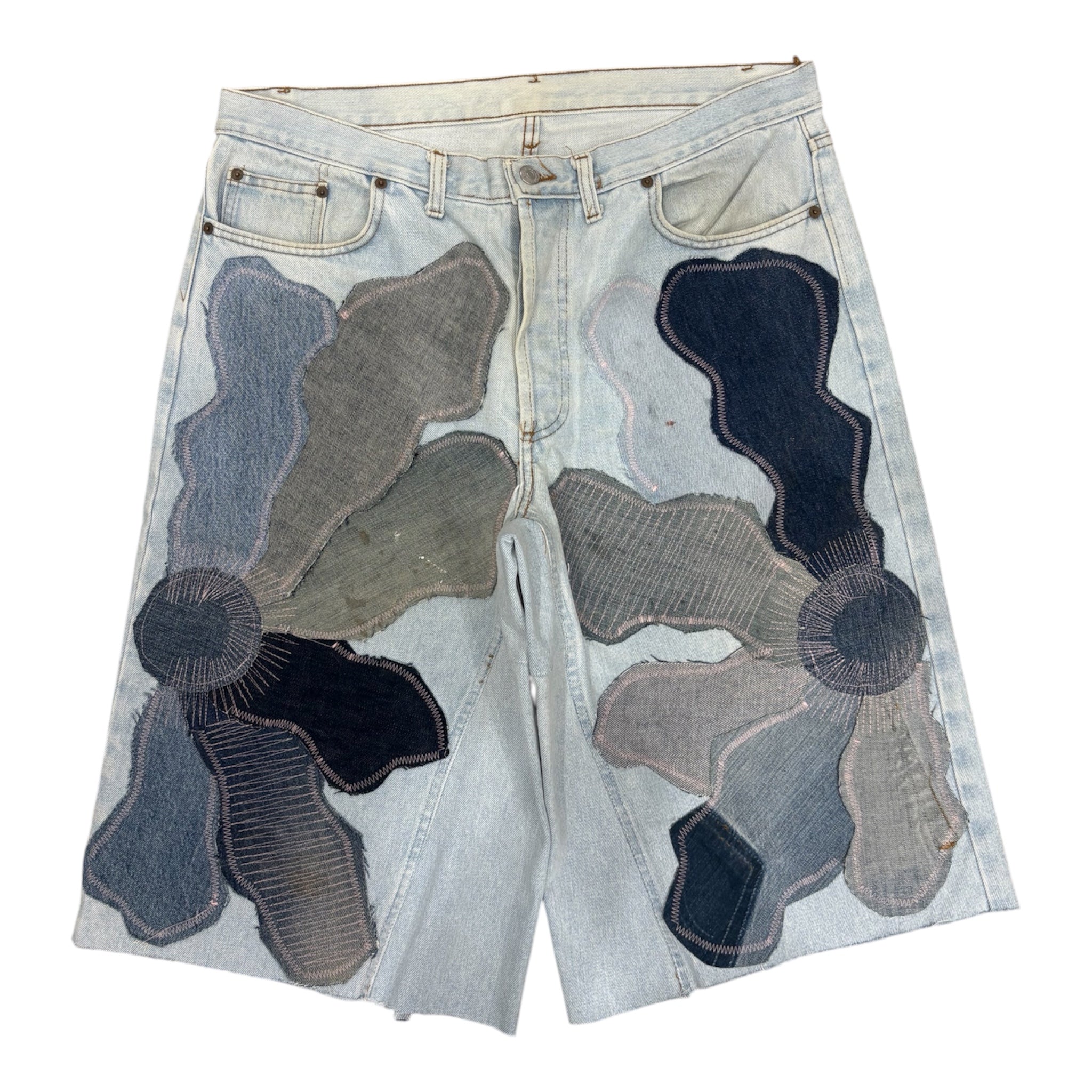 DENIM JORTS 50IT