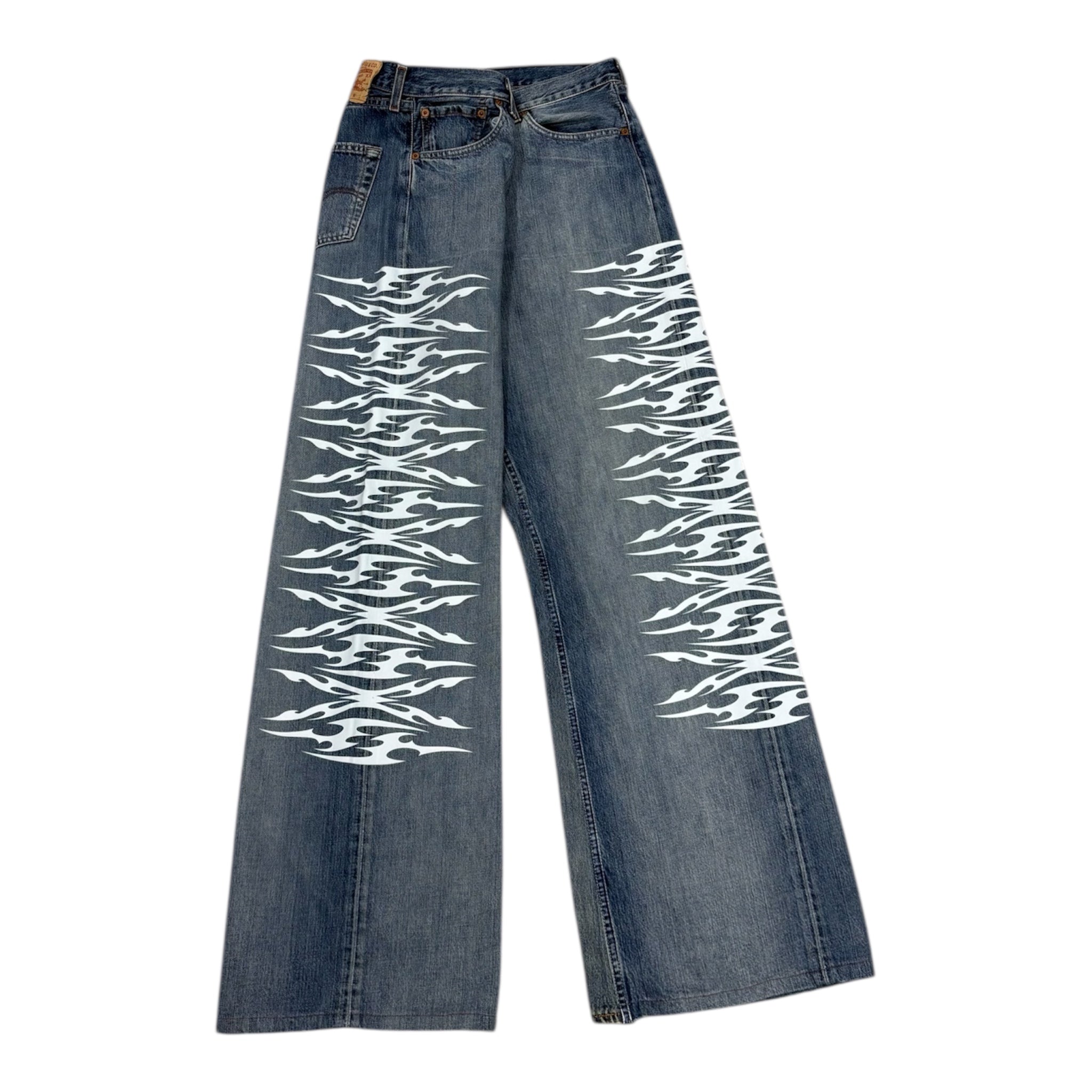 TRIBAL DENIM WHITE 50IT