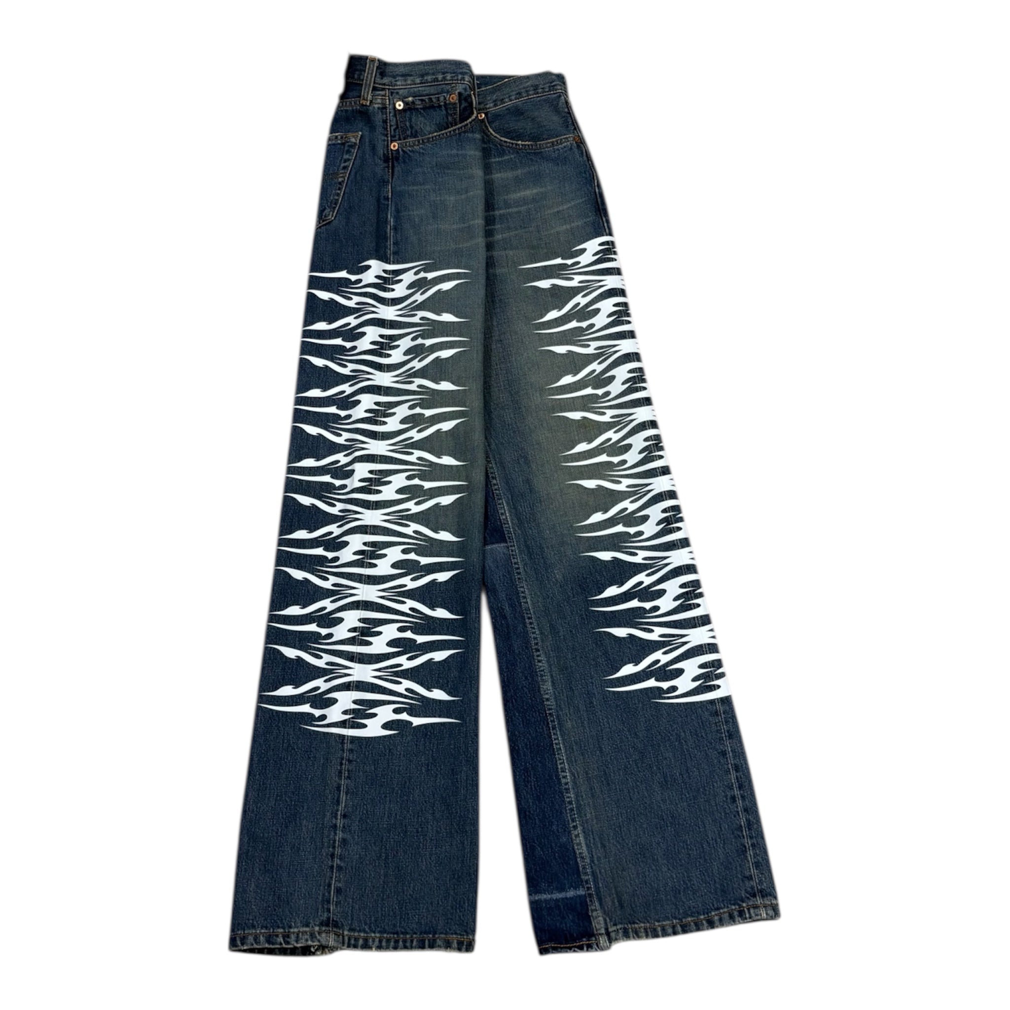 TRIBAL DENIM WHITE 46IT