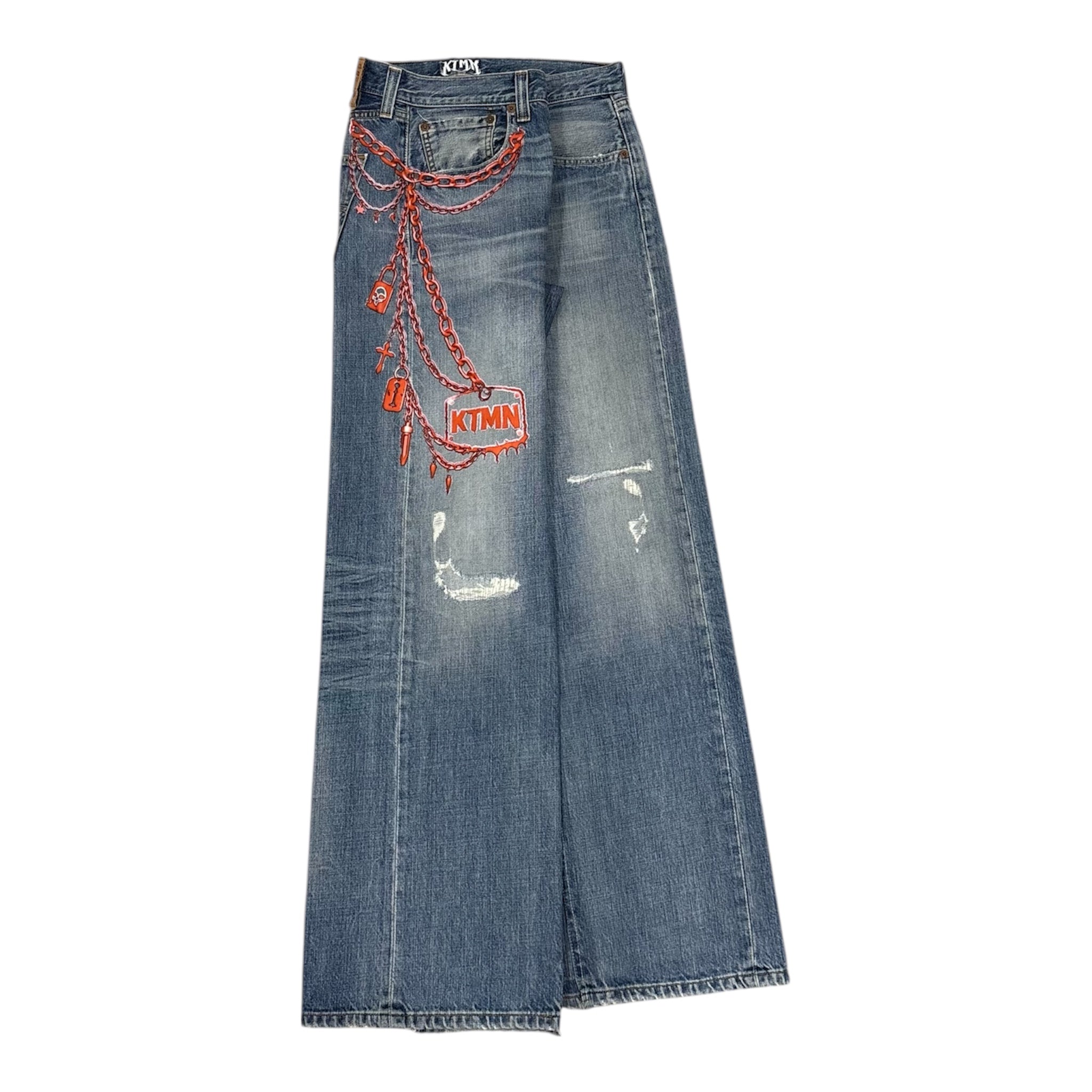 KEYCHAIN DENIM RED (46IT)