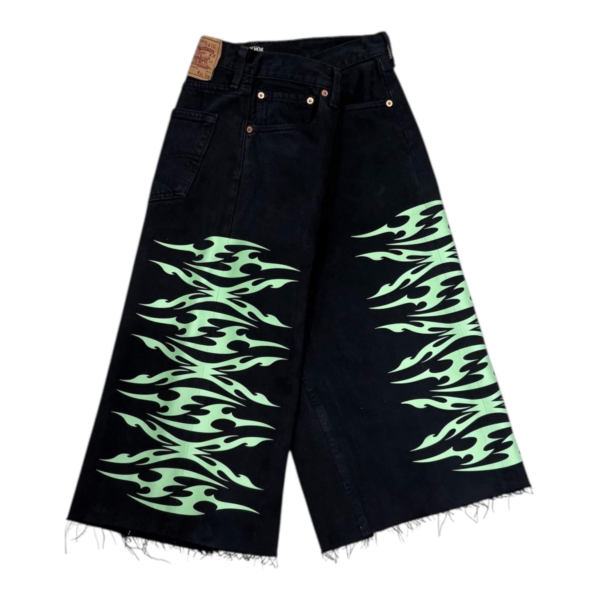 TRIBAL JORTS GREEN 48IT