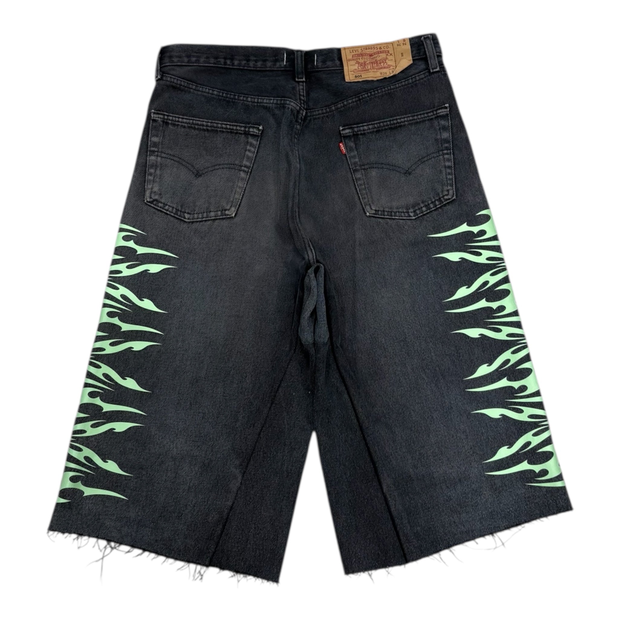 TRIBAL JORTS GREEN 48IT