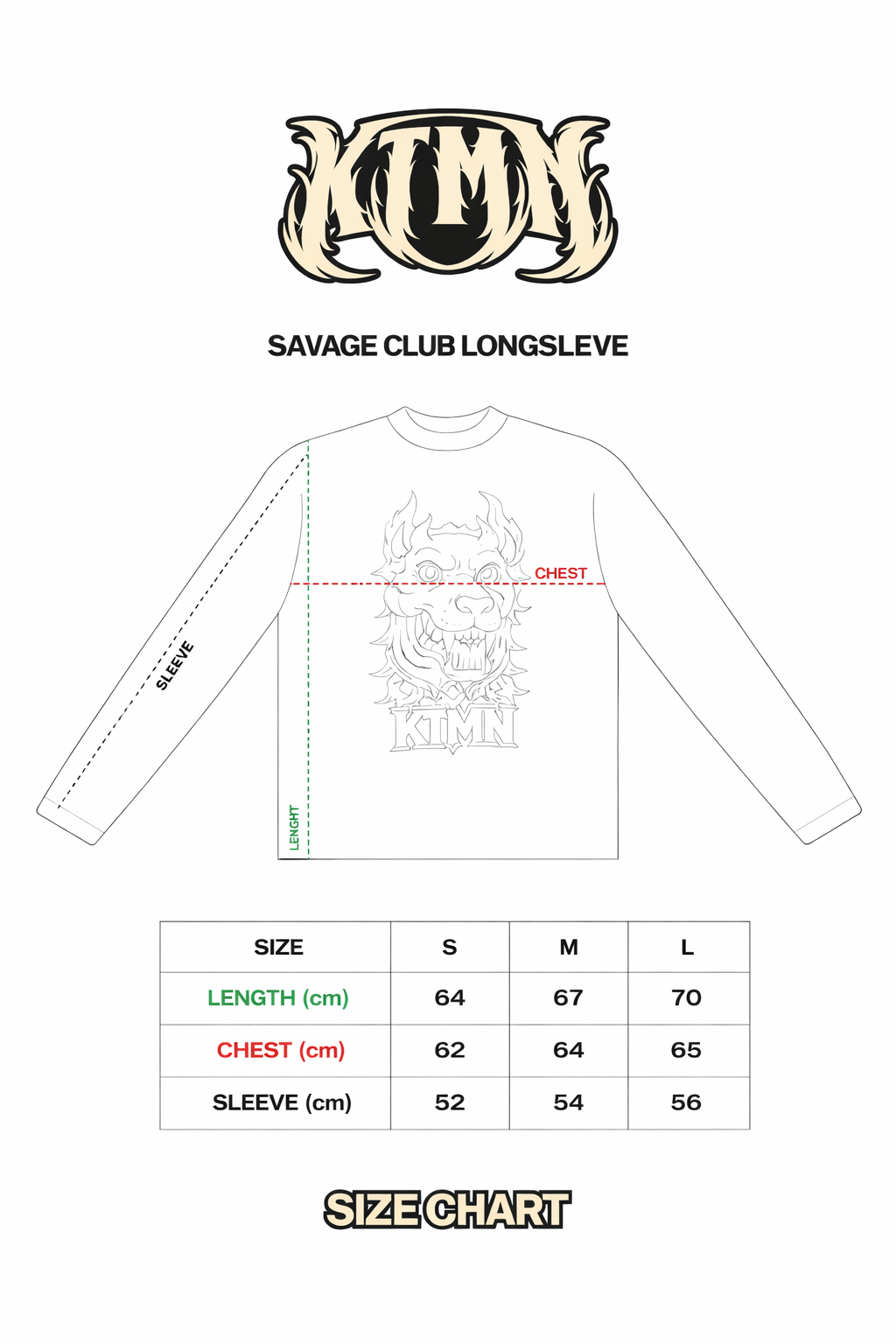 SAVAGE CLUB LONGSLEEVE