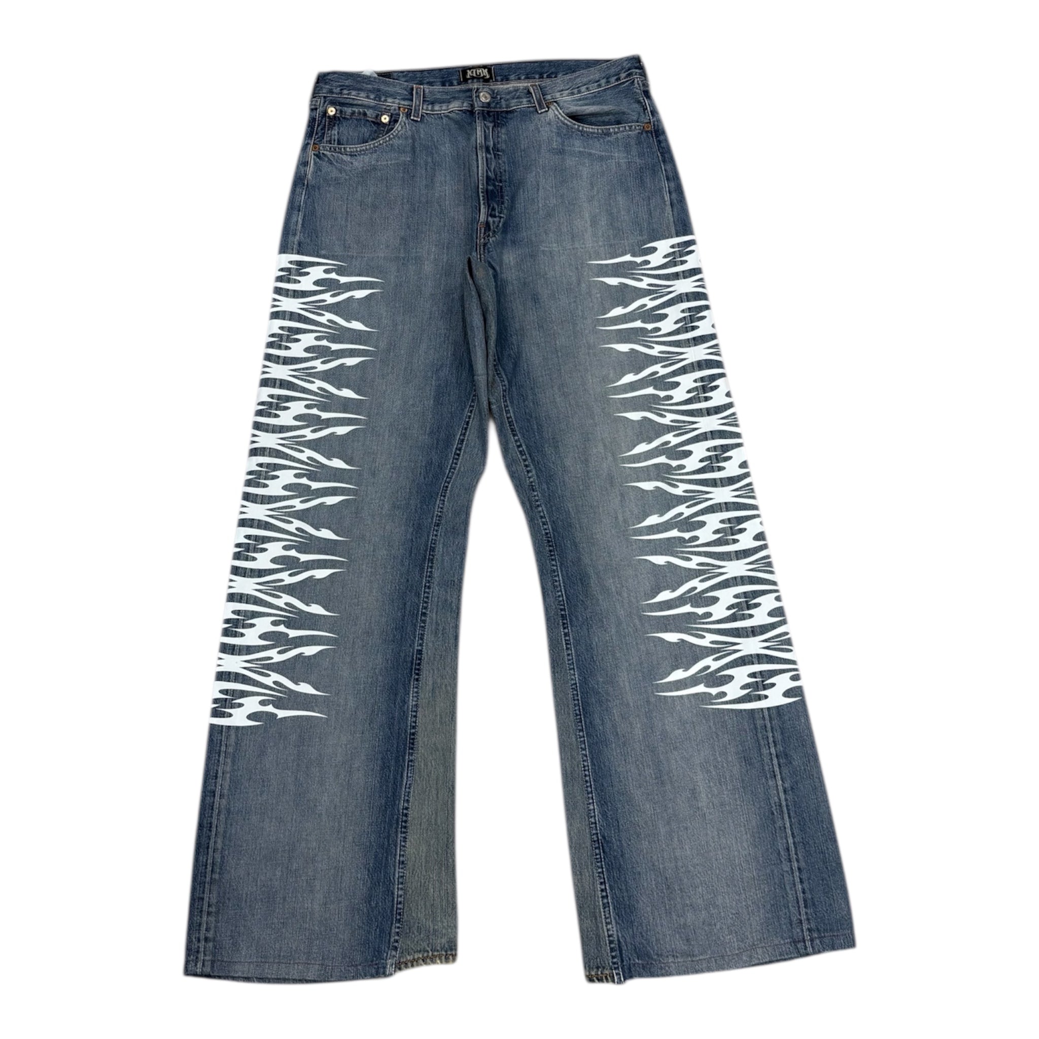 TRIBAL DENIM WHITE 50IT
