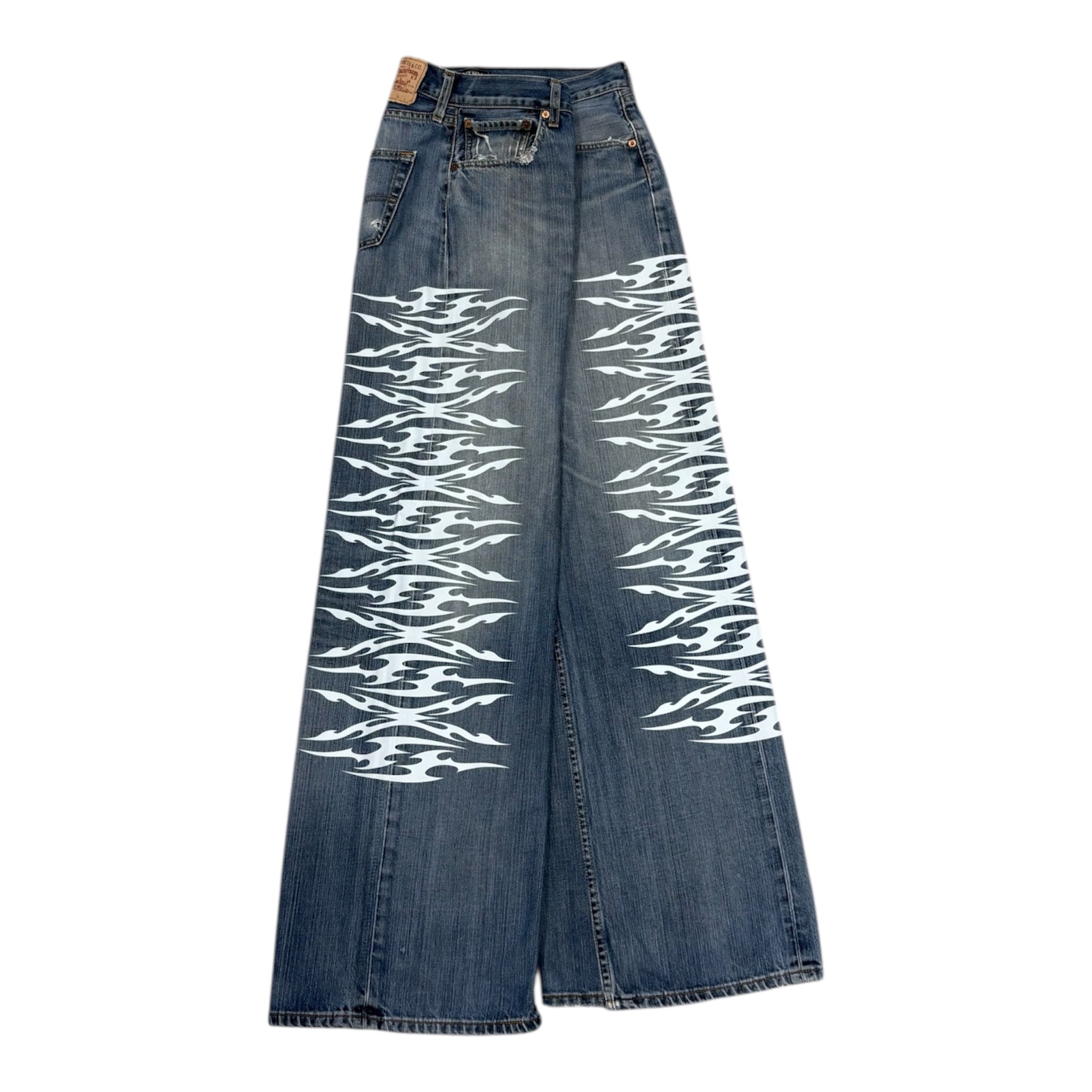 TRIBAL DENIM WHITE 48IT