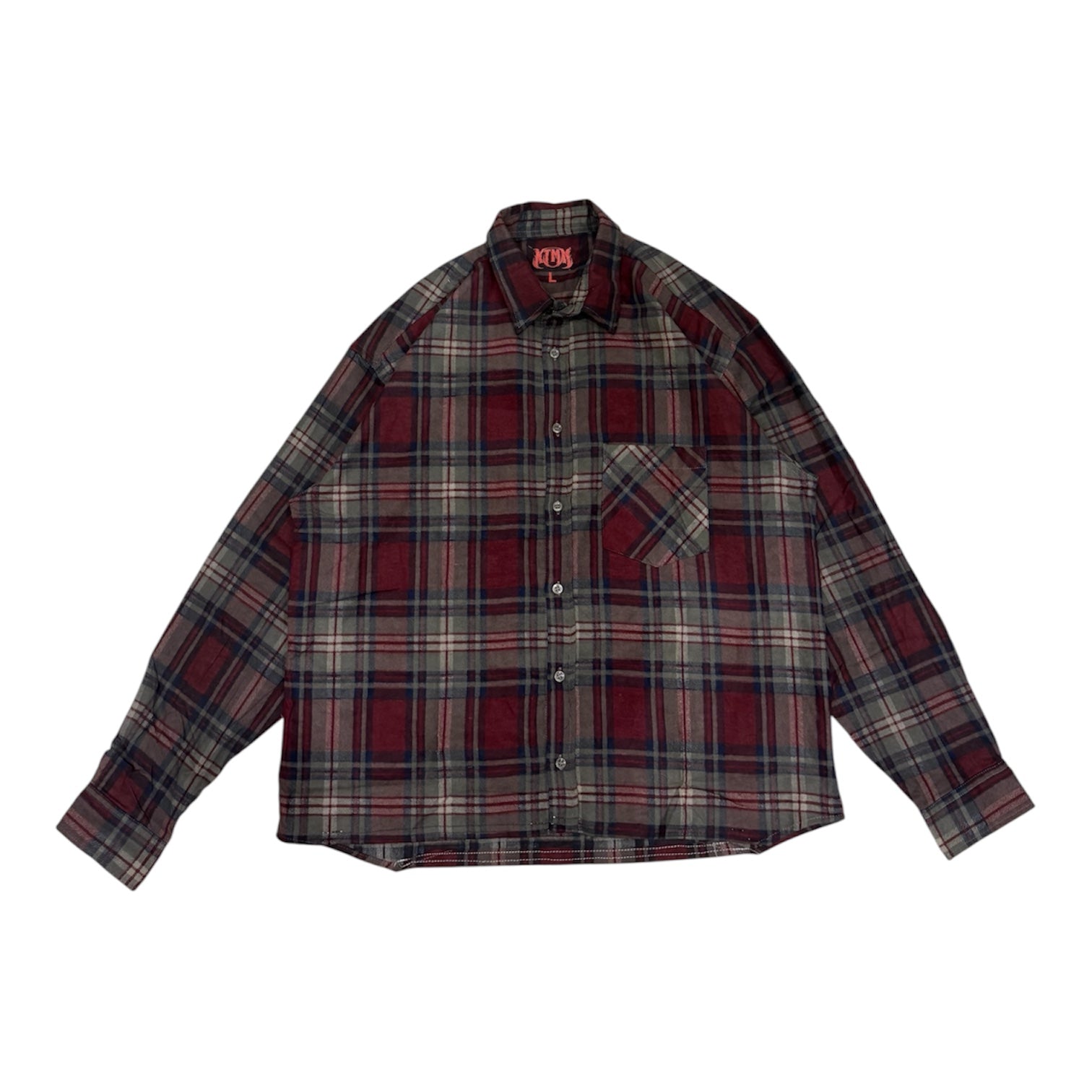 EYEZ FLANNEL RED (SIZE L)