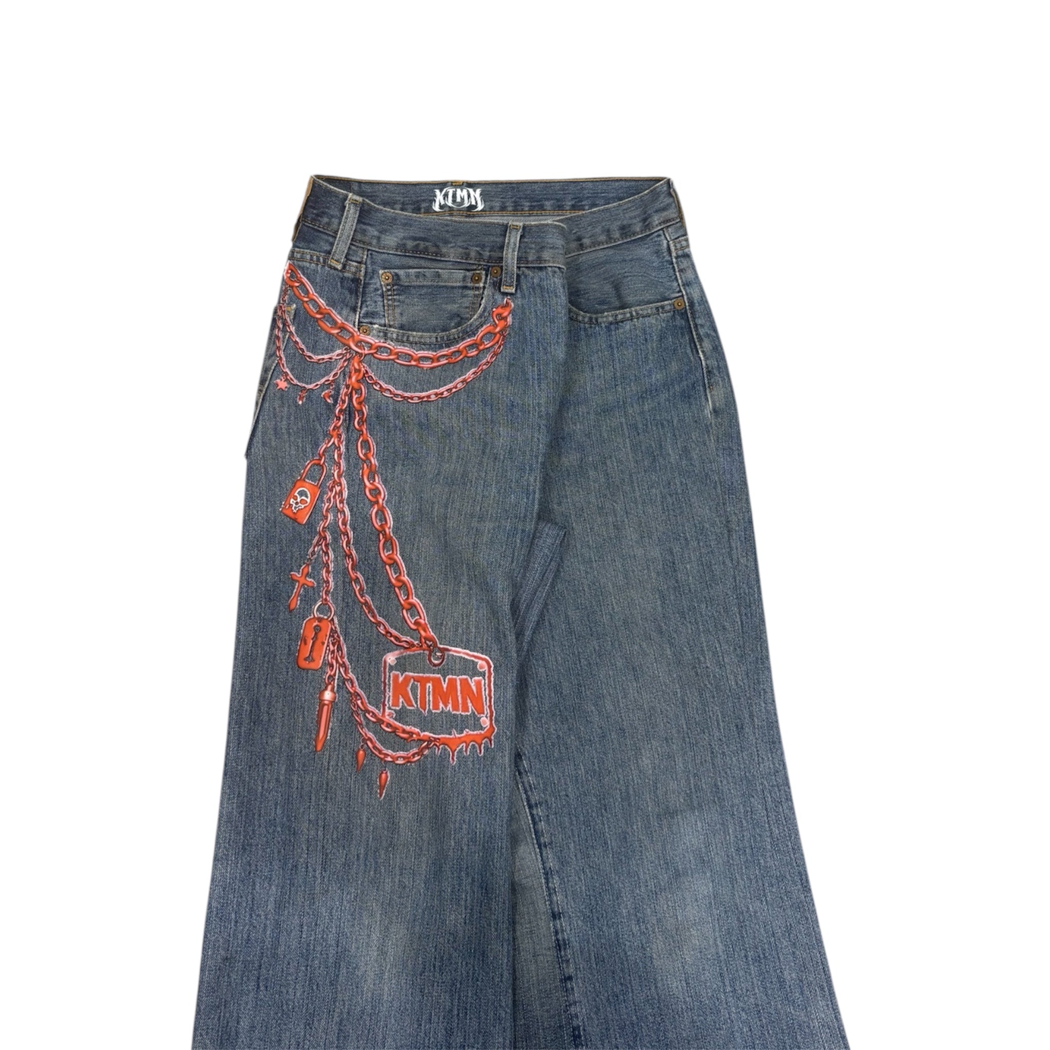 KEYCHAIN DENIM RED (46IT)