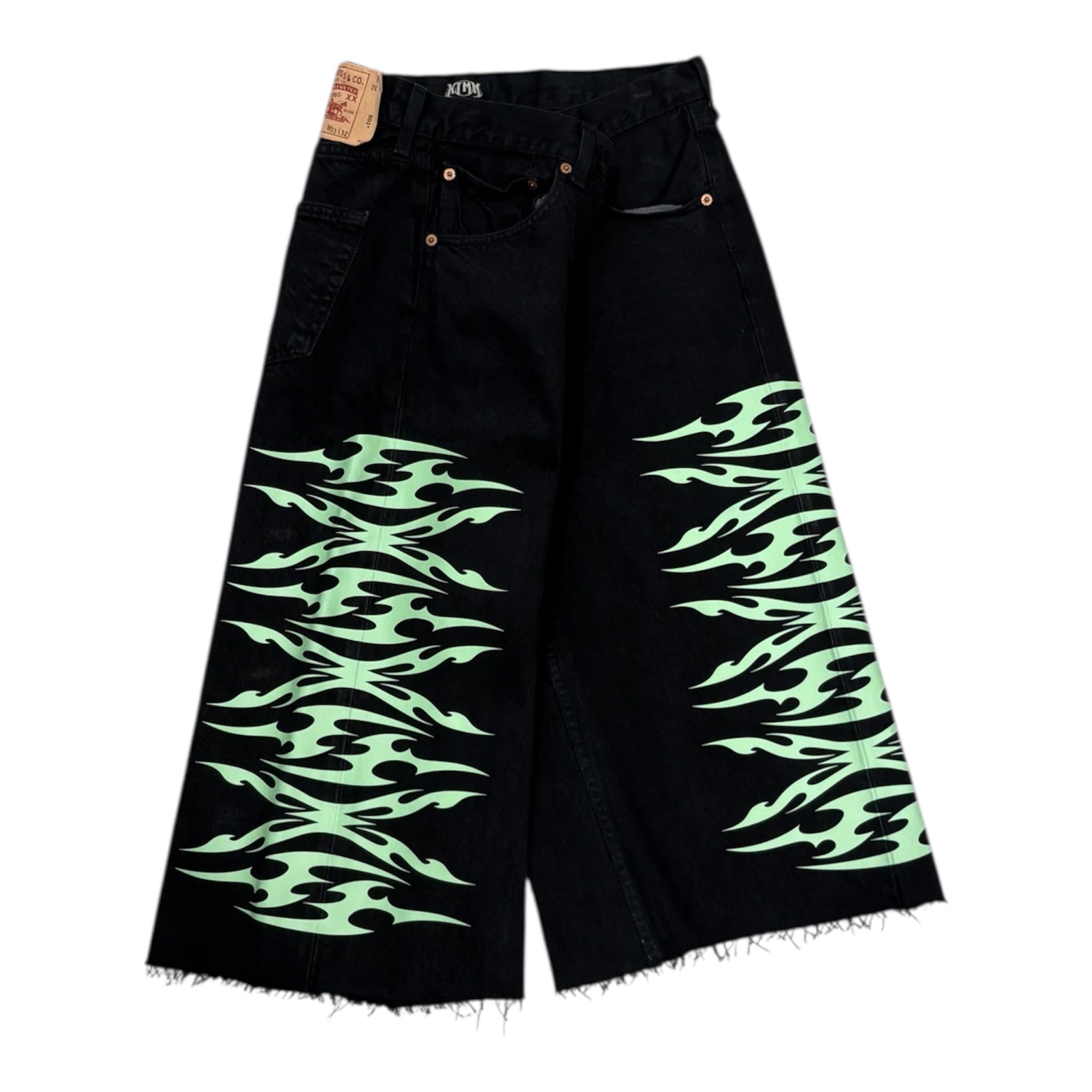 TRIBAL JORTS GREEN 46IT
