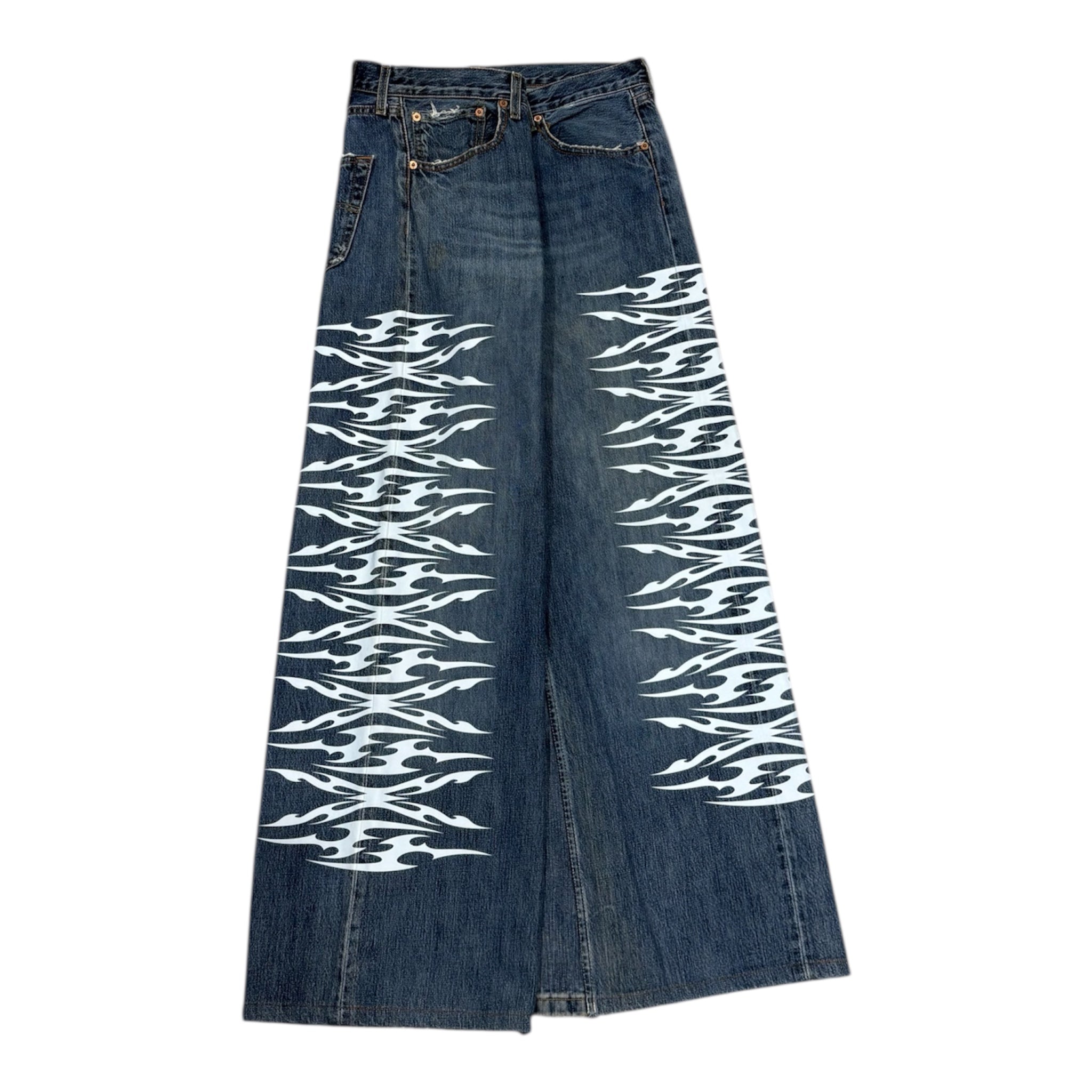 TRIBAL DENIM WHITE 48IT