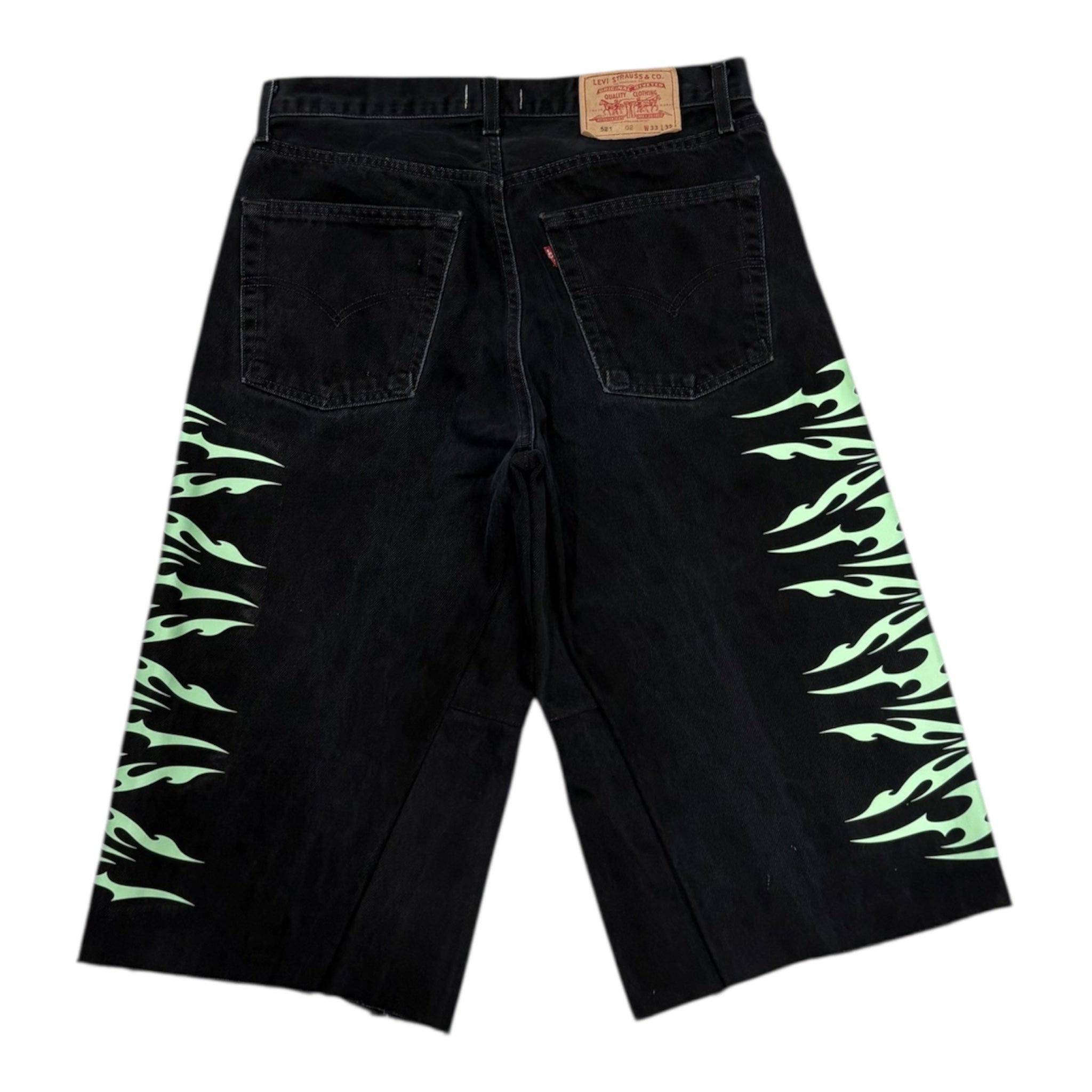 TRIBAL JORTS GREEN 48IT