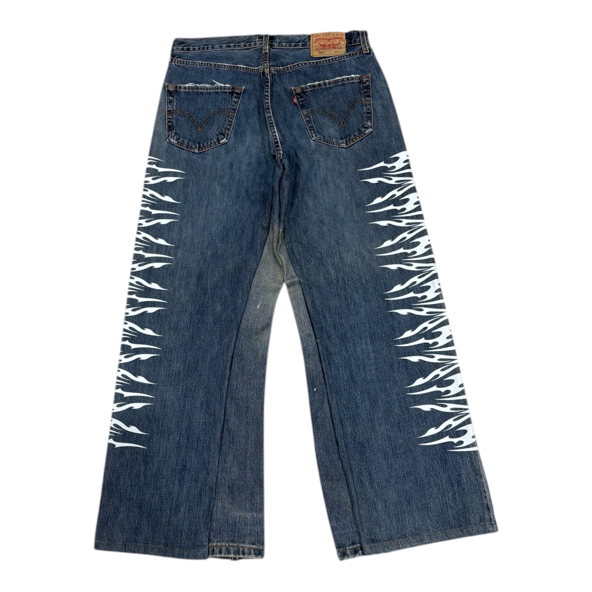 TRIBAL DENIM WHITE 48IT