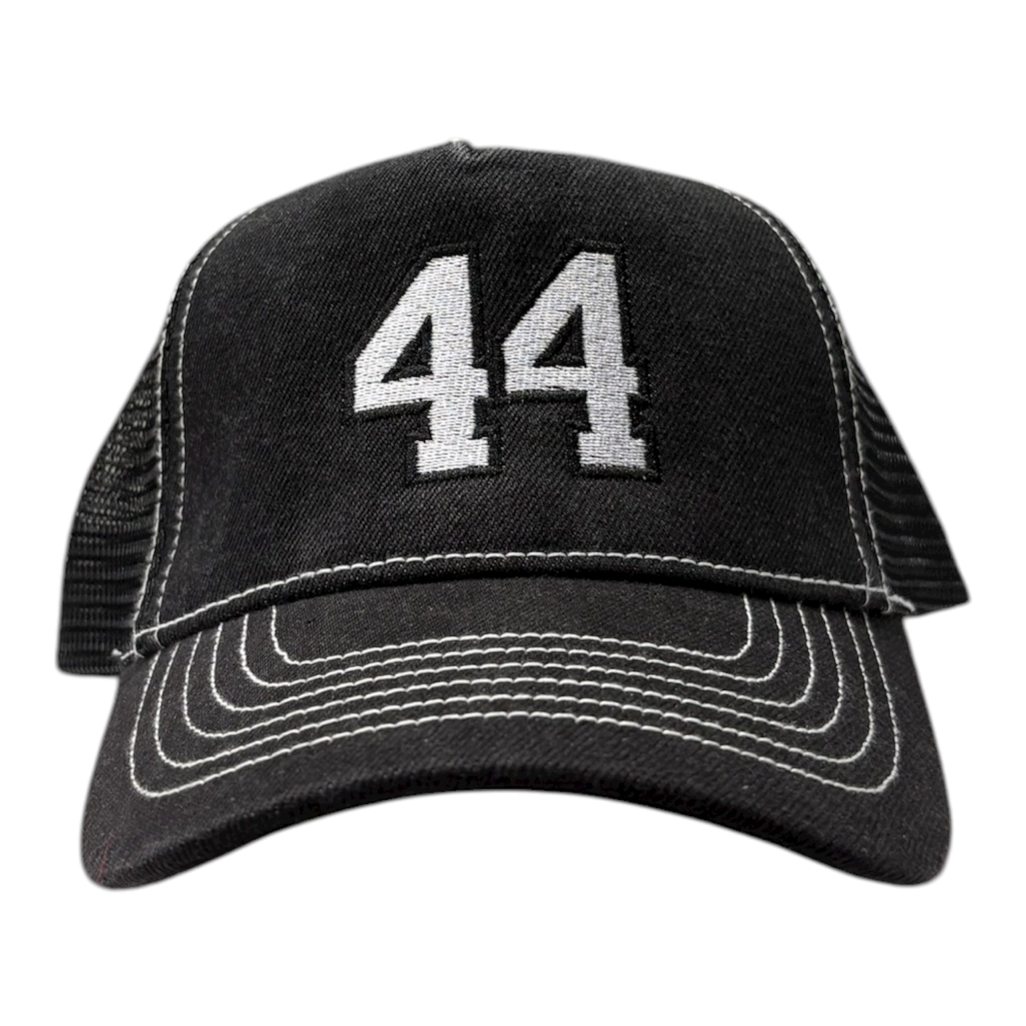 44 DENIM TRUCKER HAT