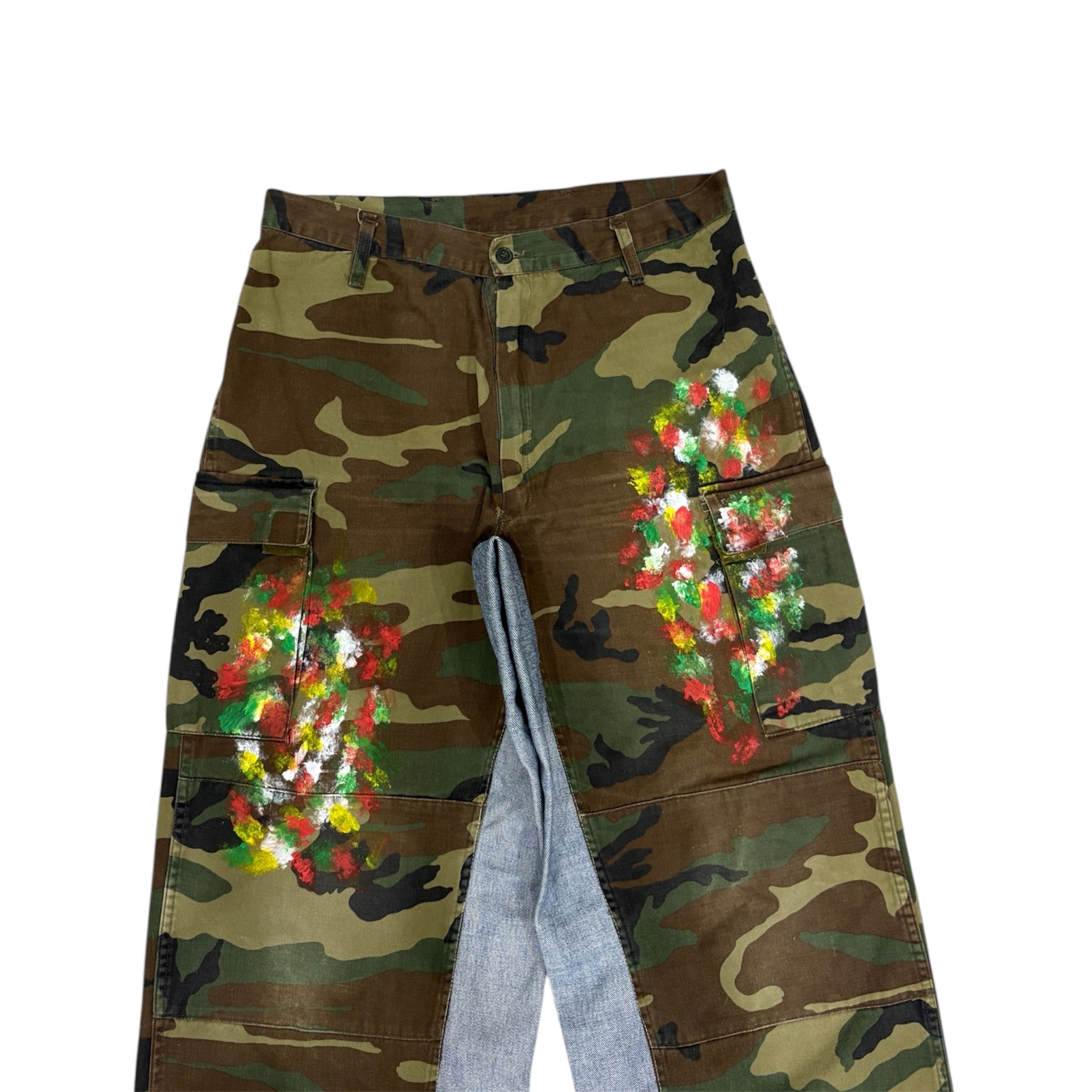 PAINT CAMO PANTS