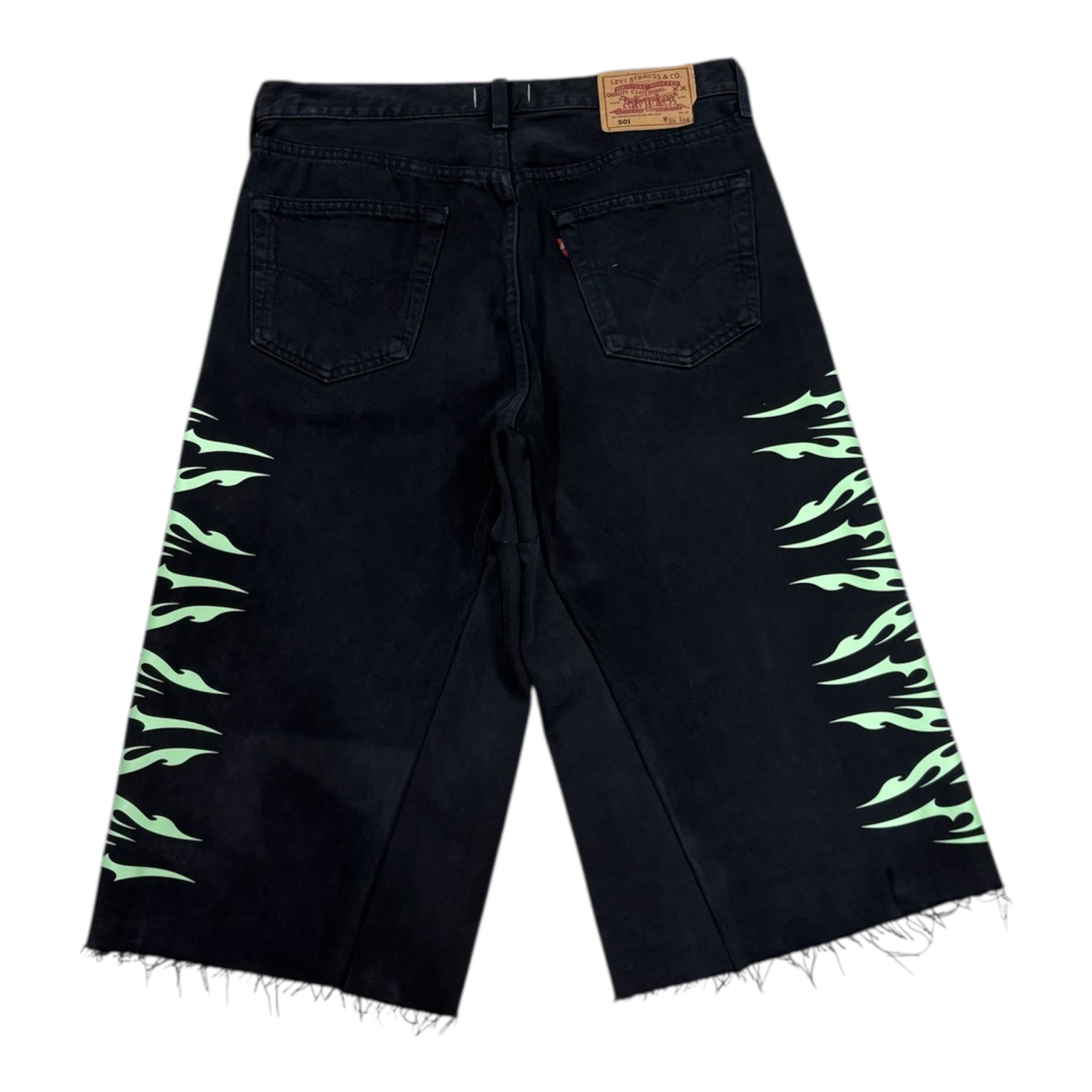 TRIBAL JORTS GREEN 48IT