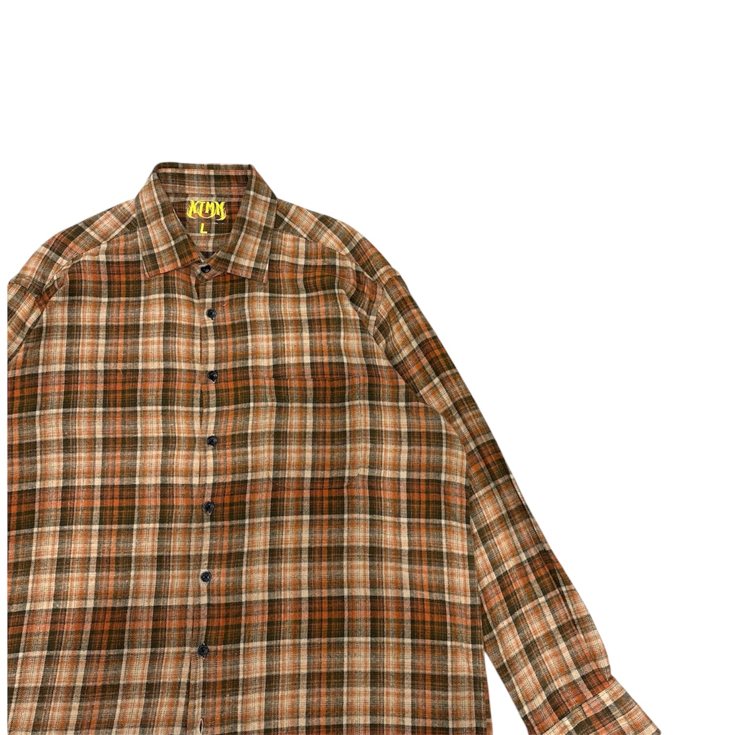 EYEZ FLANNEL YELLOW (SIZE L)