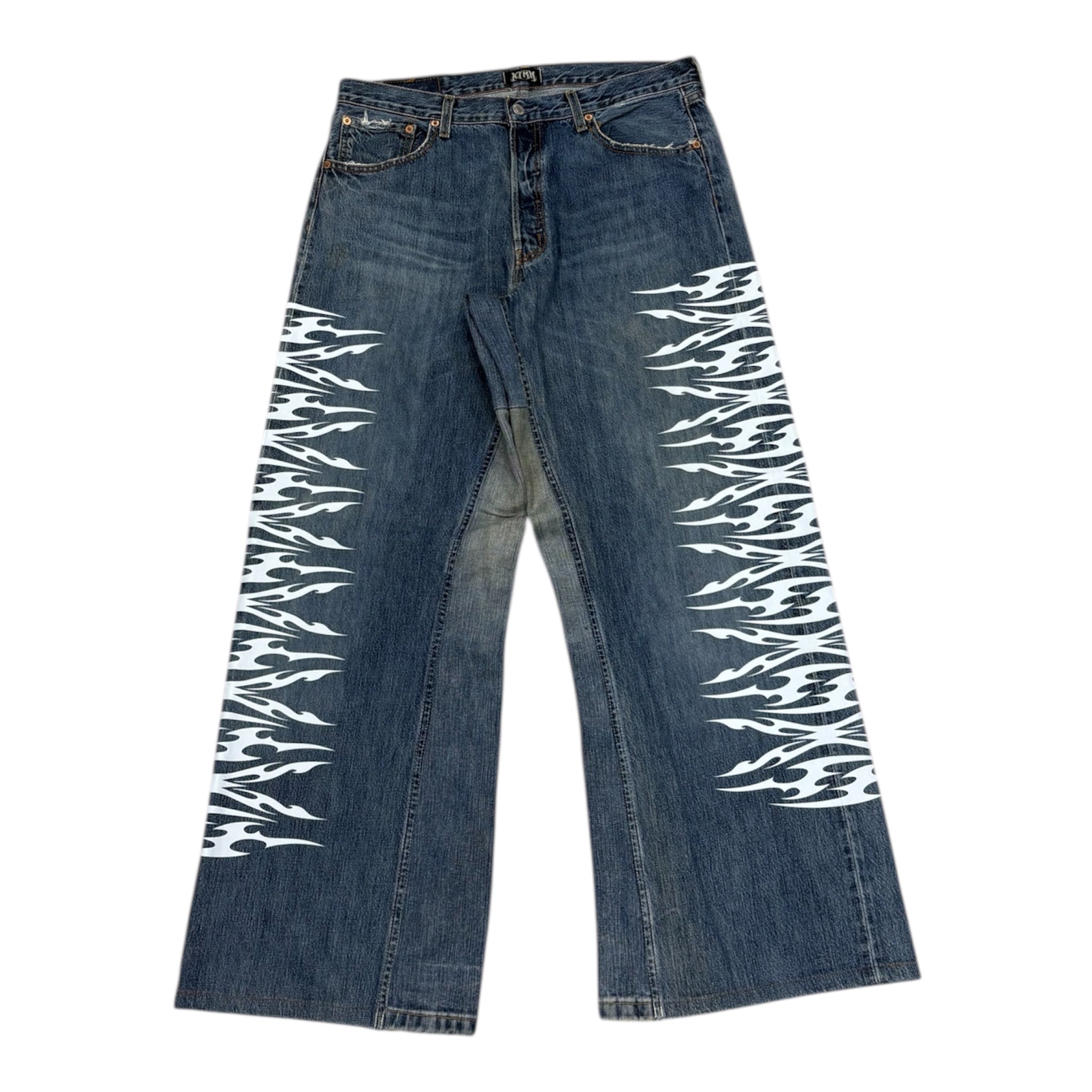 TRIBAL DENIM WHITE 48IT