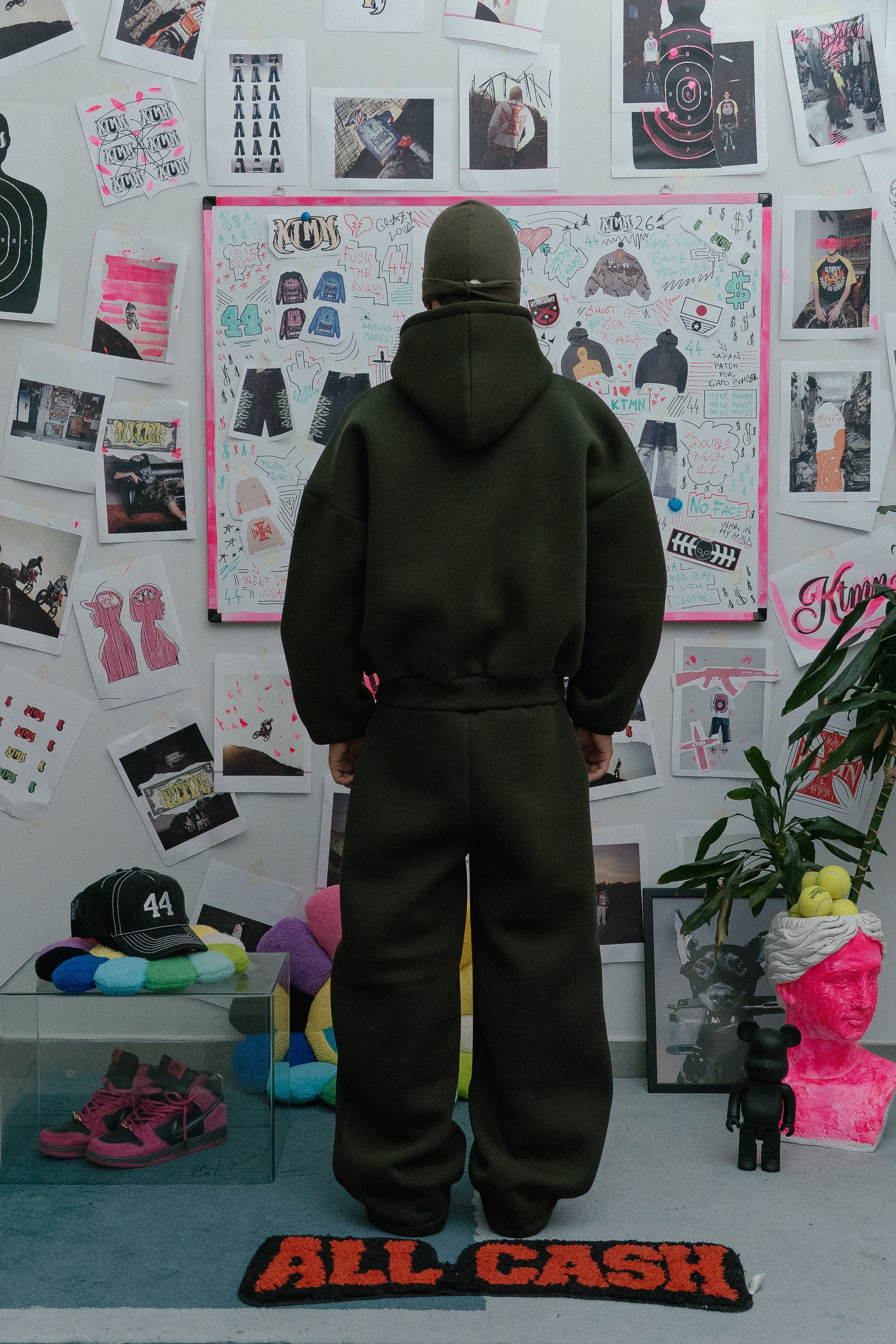 SHOOT IF YOU DARE HOODIE GREEN