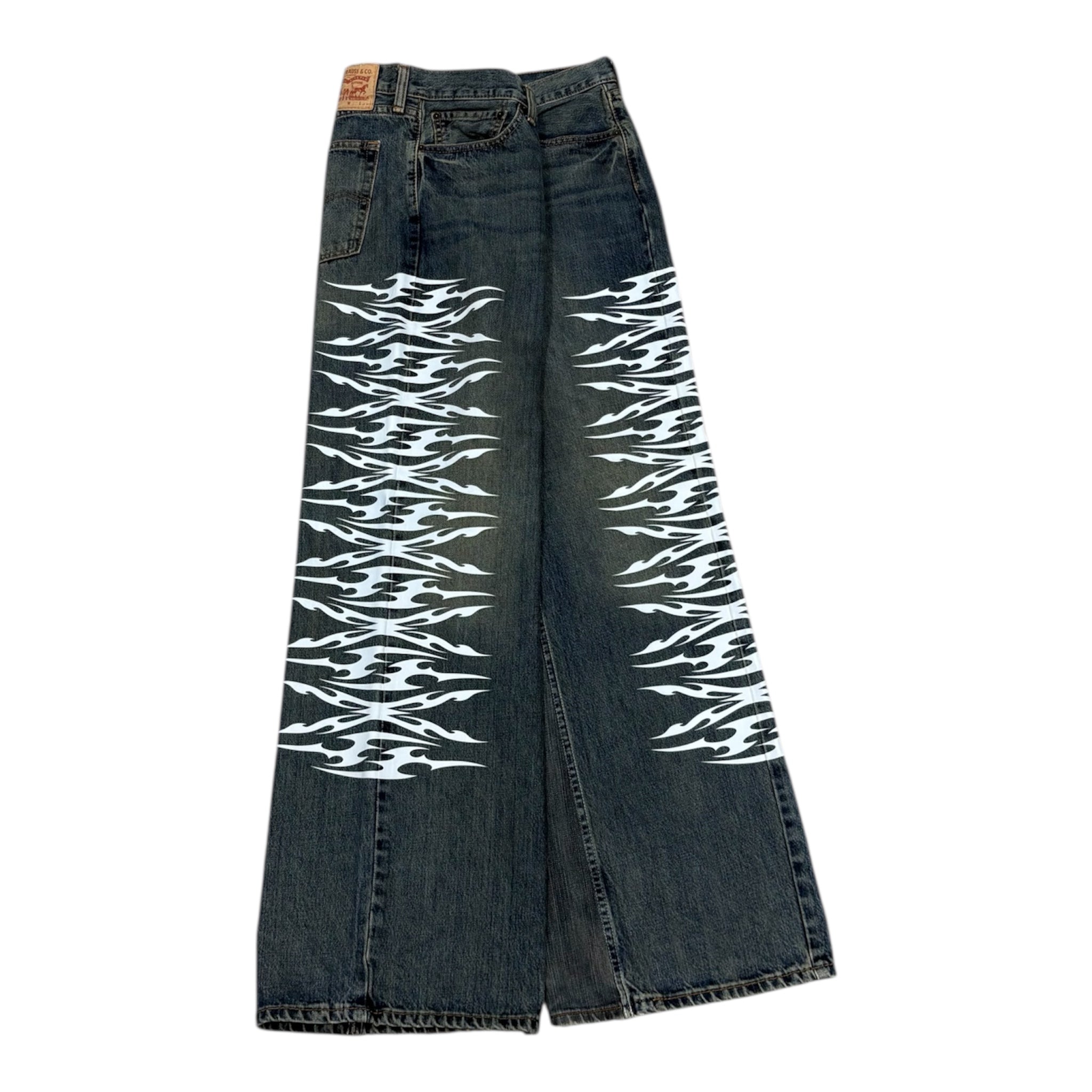 TRIBAL DENIM WHITE 52IT
