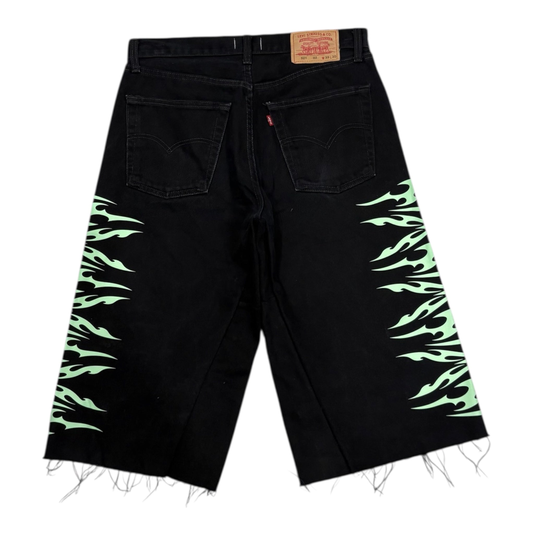 TRIBAL JORTS GREEN 48IT