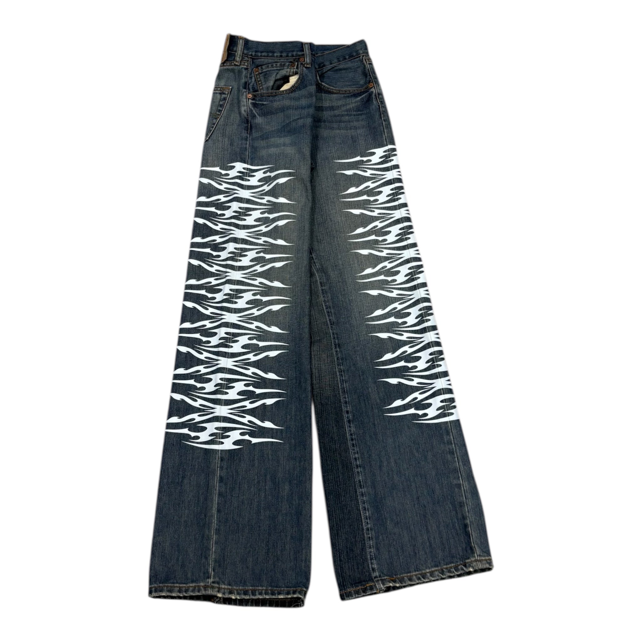TRIBAL DENIM WHITE 46IT