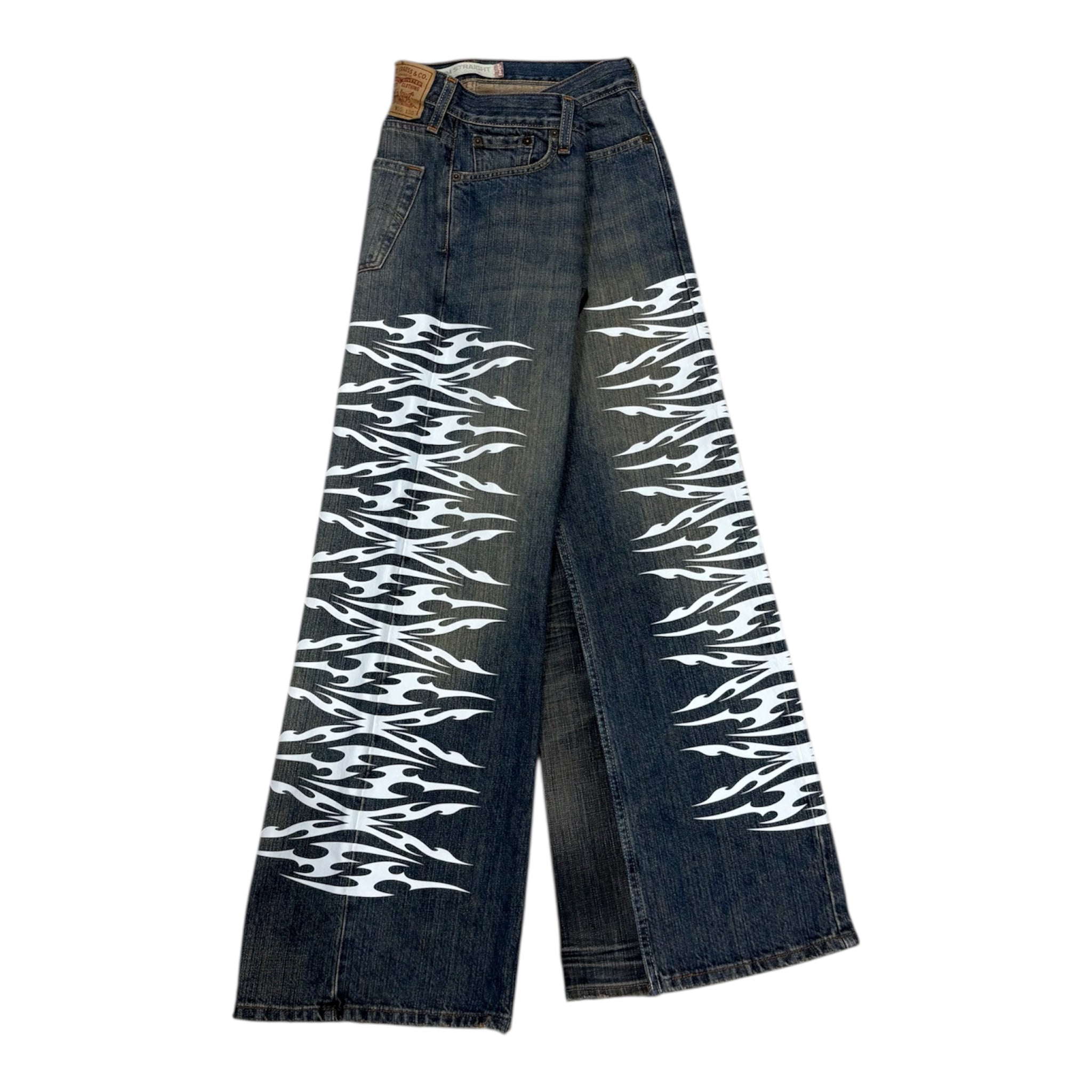 TRIBAL DENIM WHITE 44IT