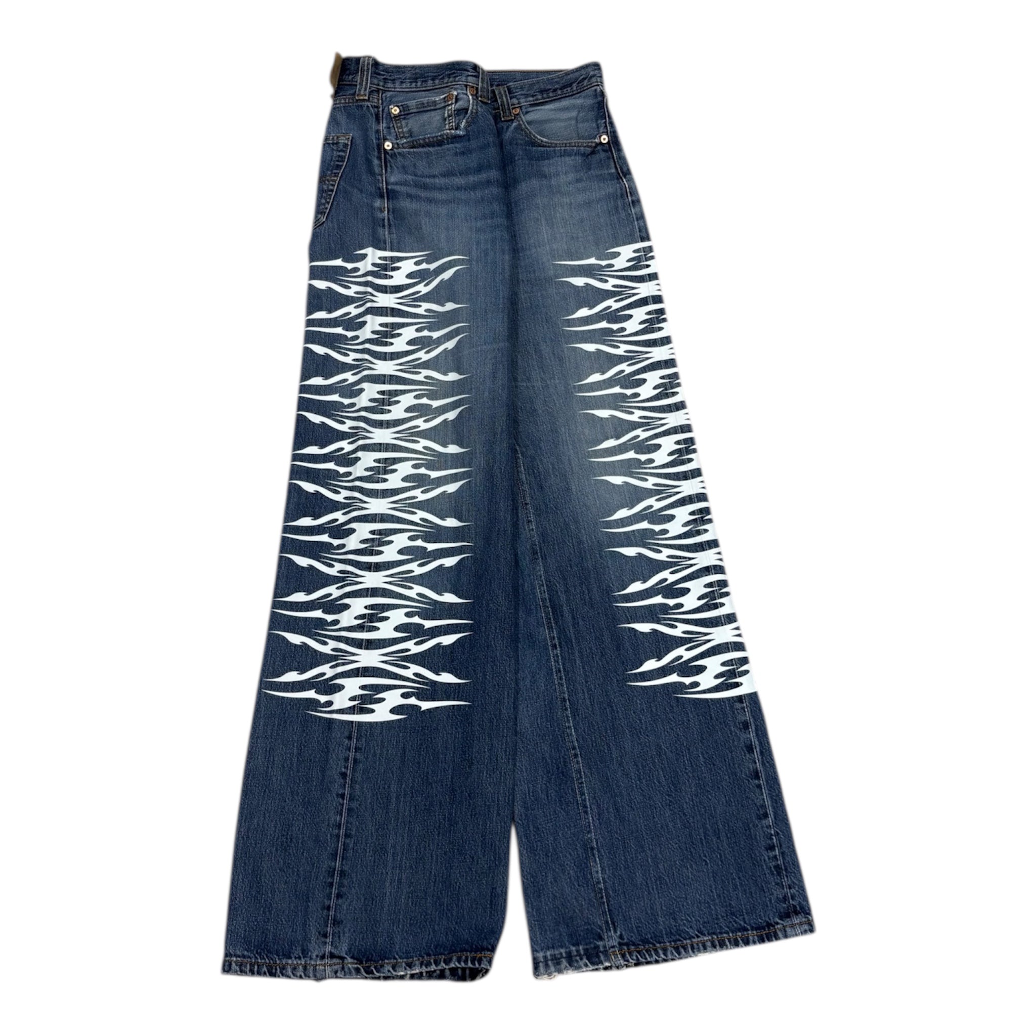 TRIBAL DENIM WHITE 48IT
