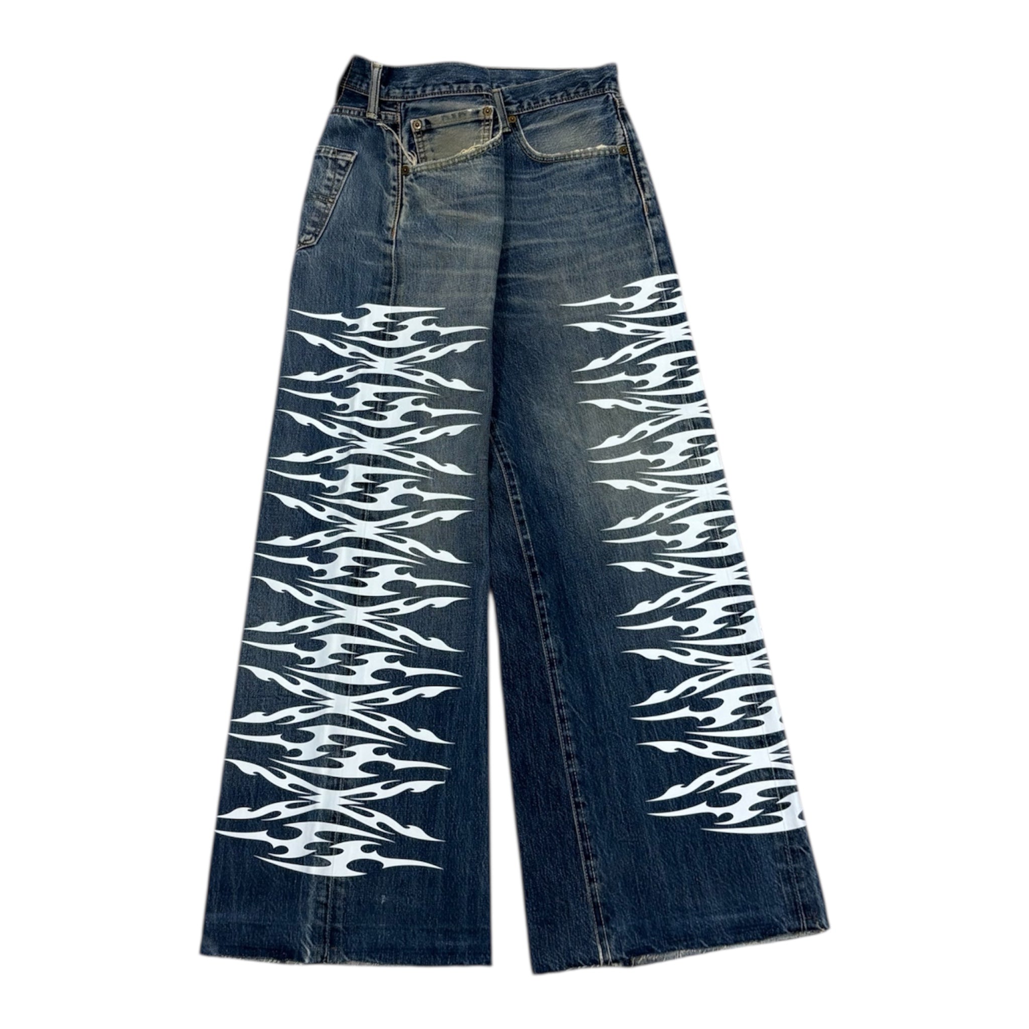 TRIBAL DENIM WHITE 48IT