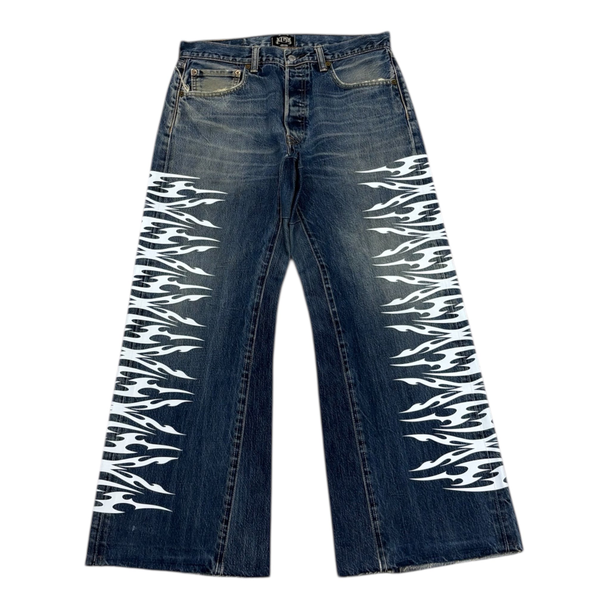 TRIBAL DENIM WHITE 48IT