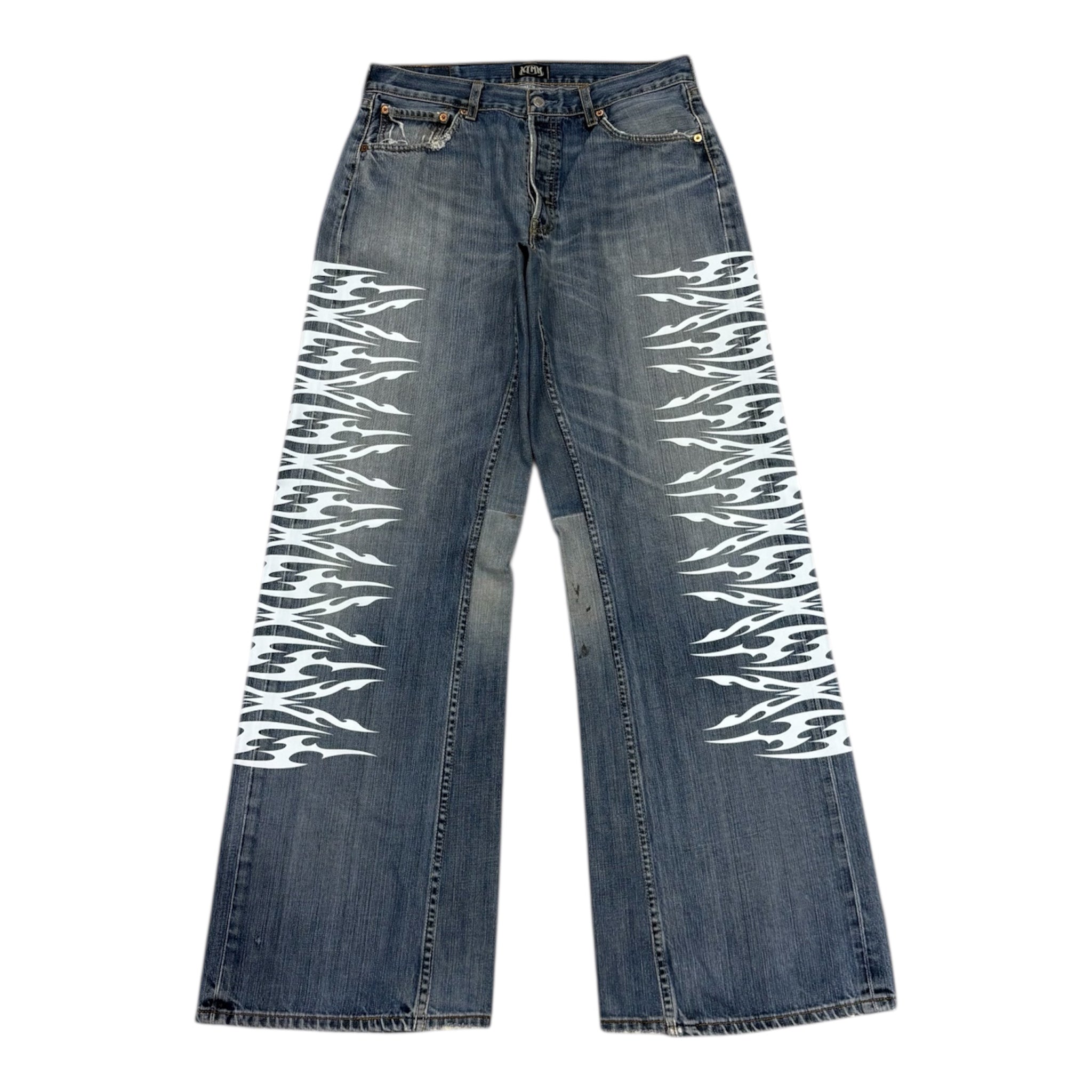 TRIBAL DENIM WHITE 48IT