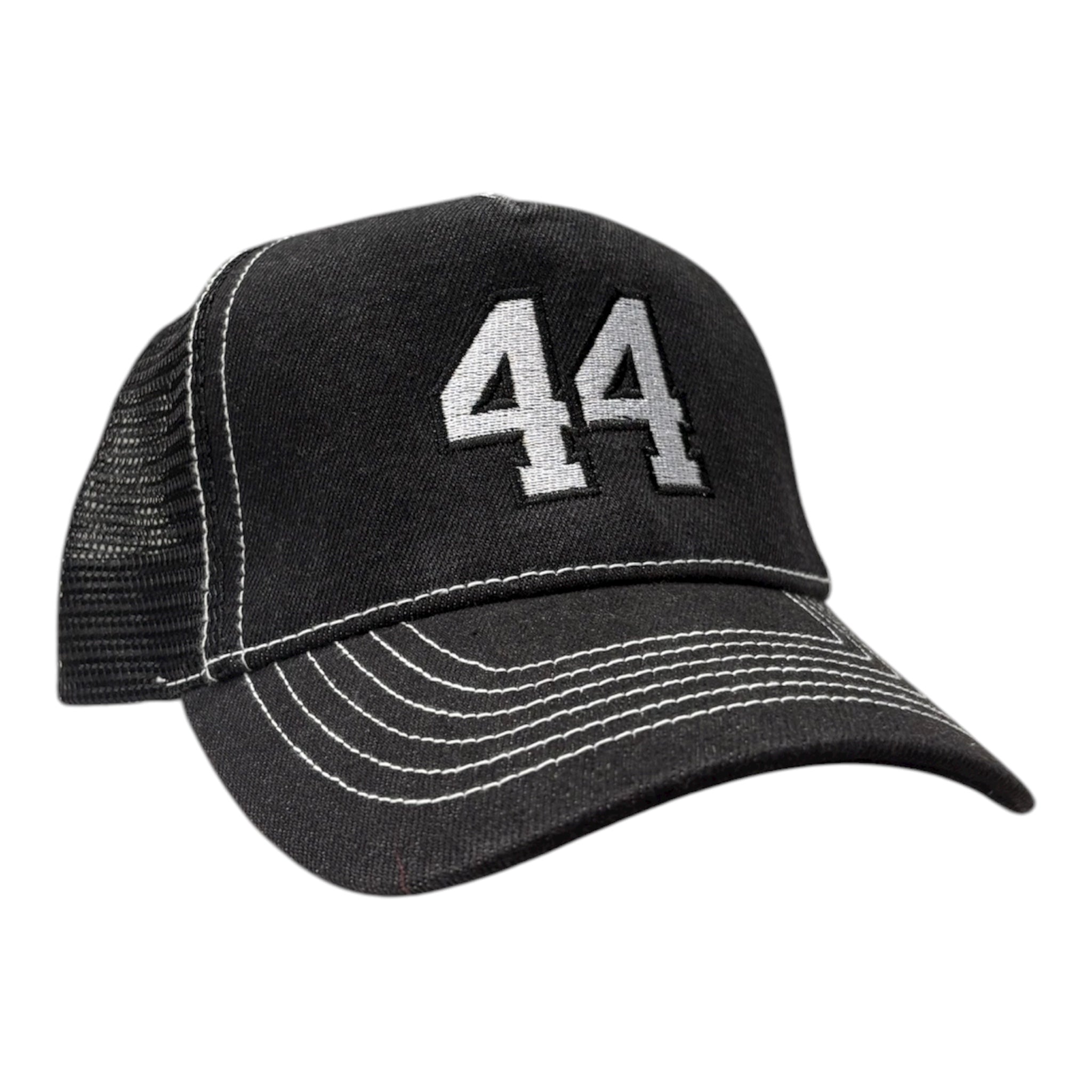 44 DENIM TRUCKER HAT